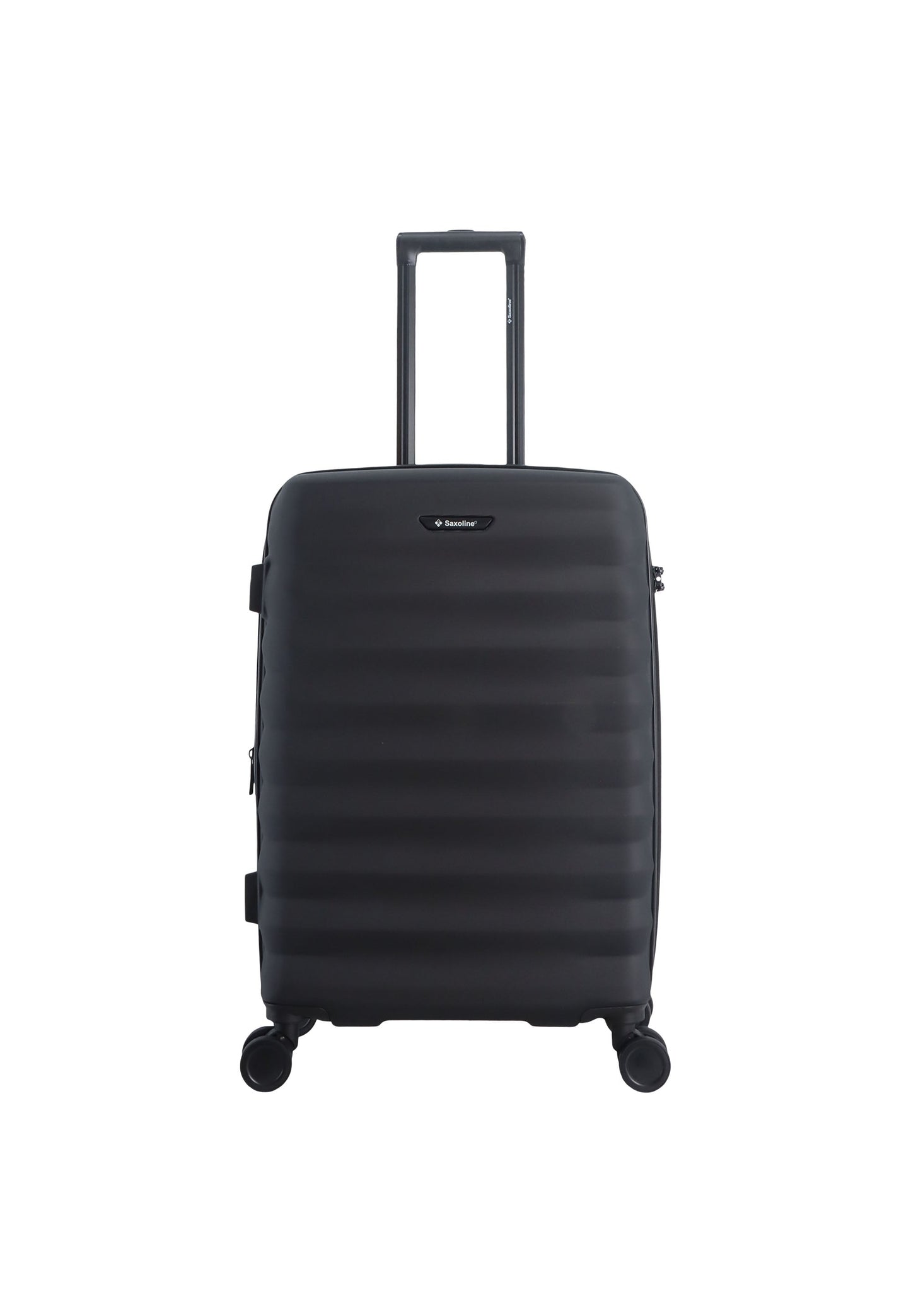 Saxoline Flow Hartschalen-Kofferset / Trolley-Set / Reisekofferset - (S/M/L) Schwarz