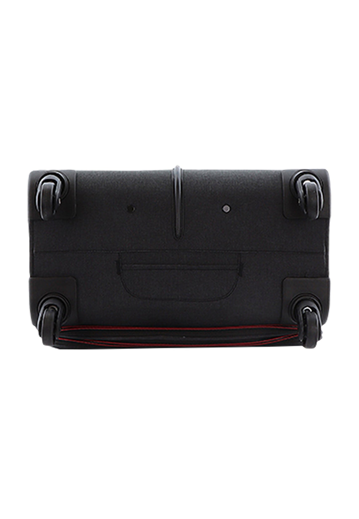 Saxoline Relax Red zipper Weichschalenkoffer / Trolley / Reisekoffer (Medium) Anthrazit