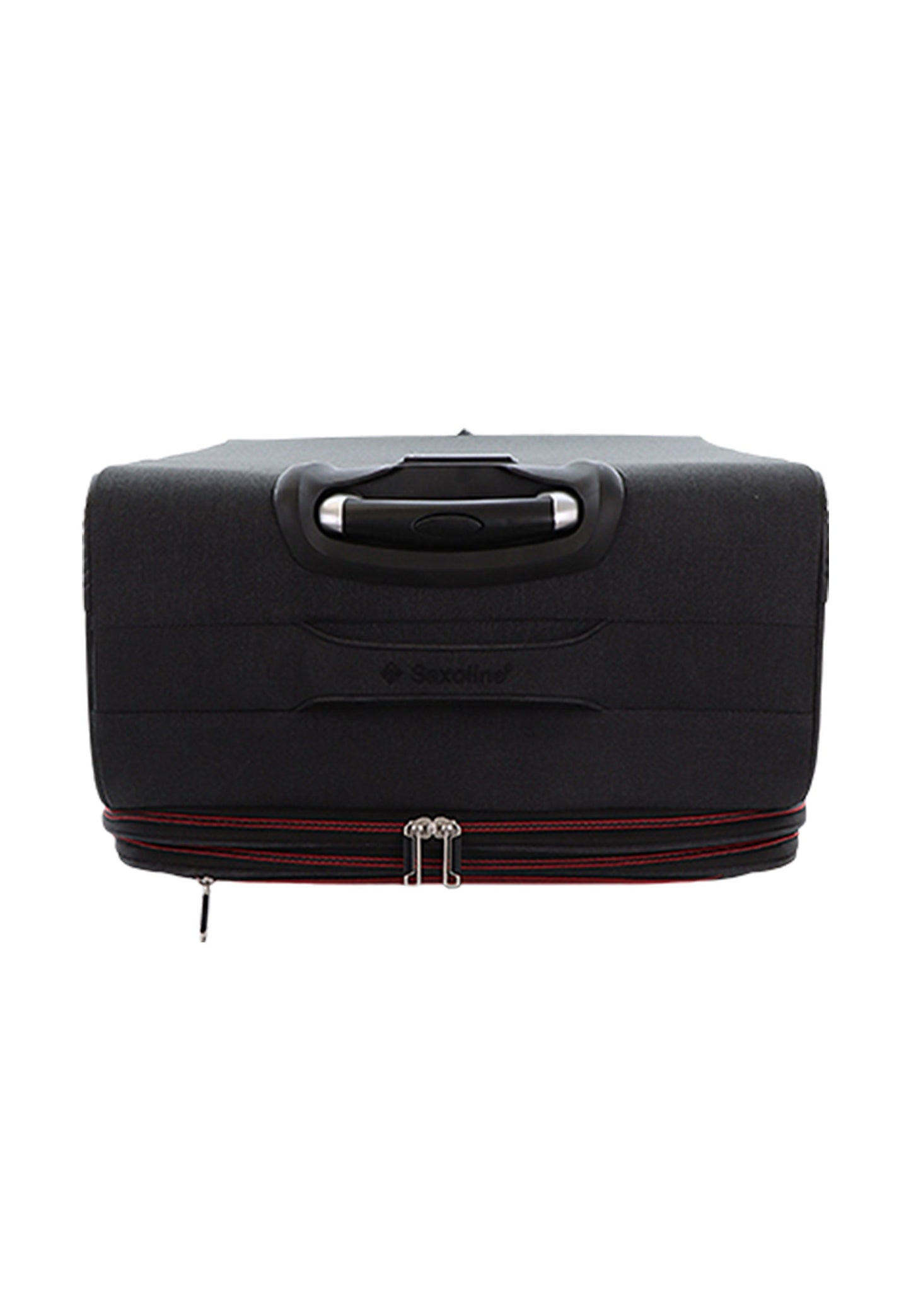 Saxoline Relax Red zipper Weichschalenkoffer / Trolley / Reisekoffer (Large) Anthrazit