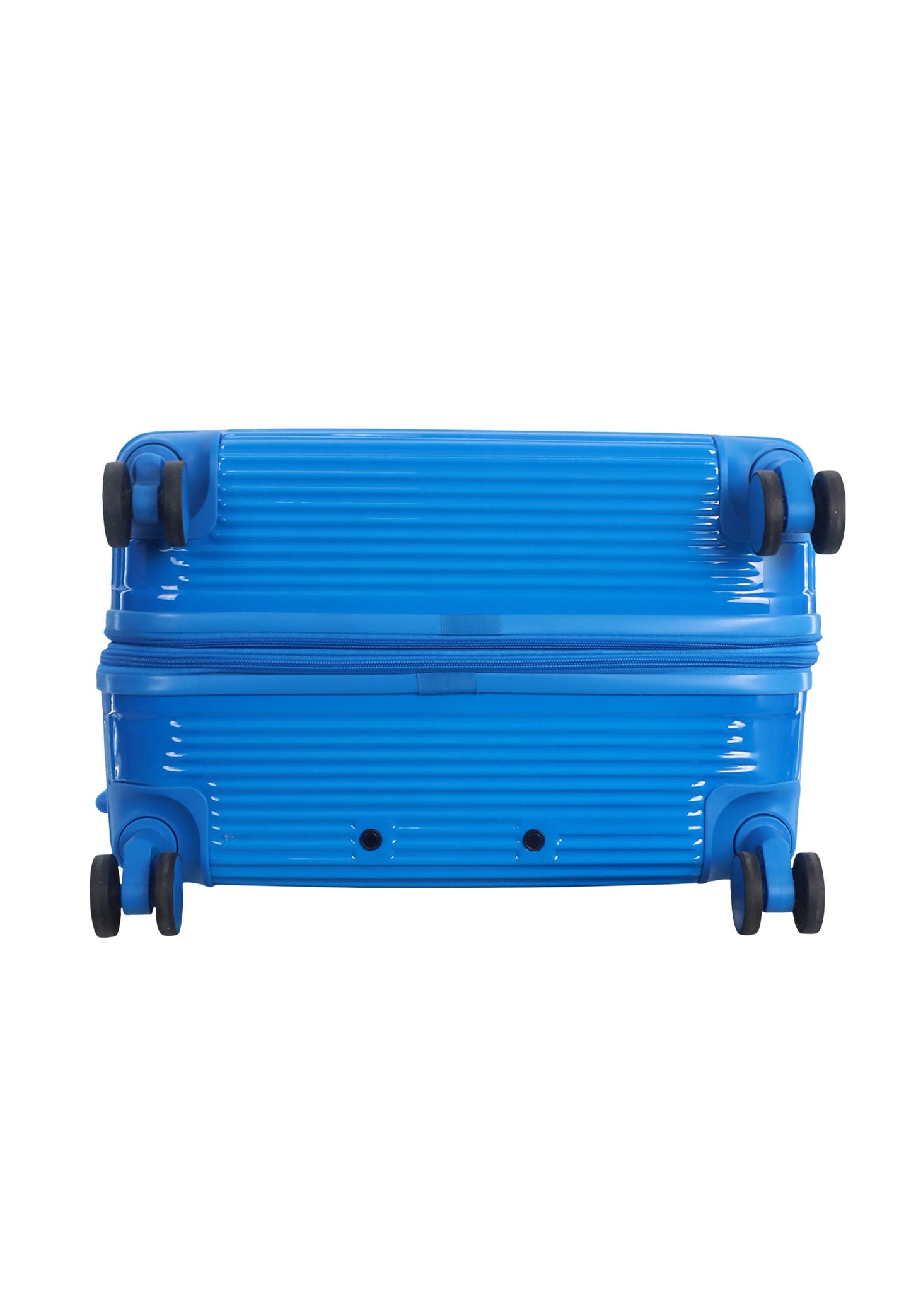 Saxoline - Twist Hartschalen-Kofferset / Trolley-Set / Reisekofferset - (S/M/L) Blau