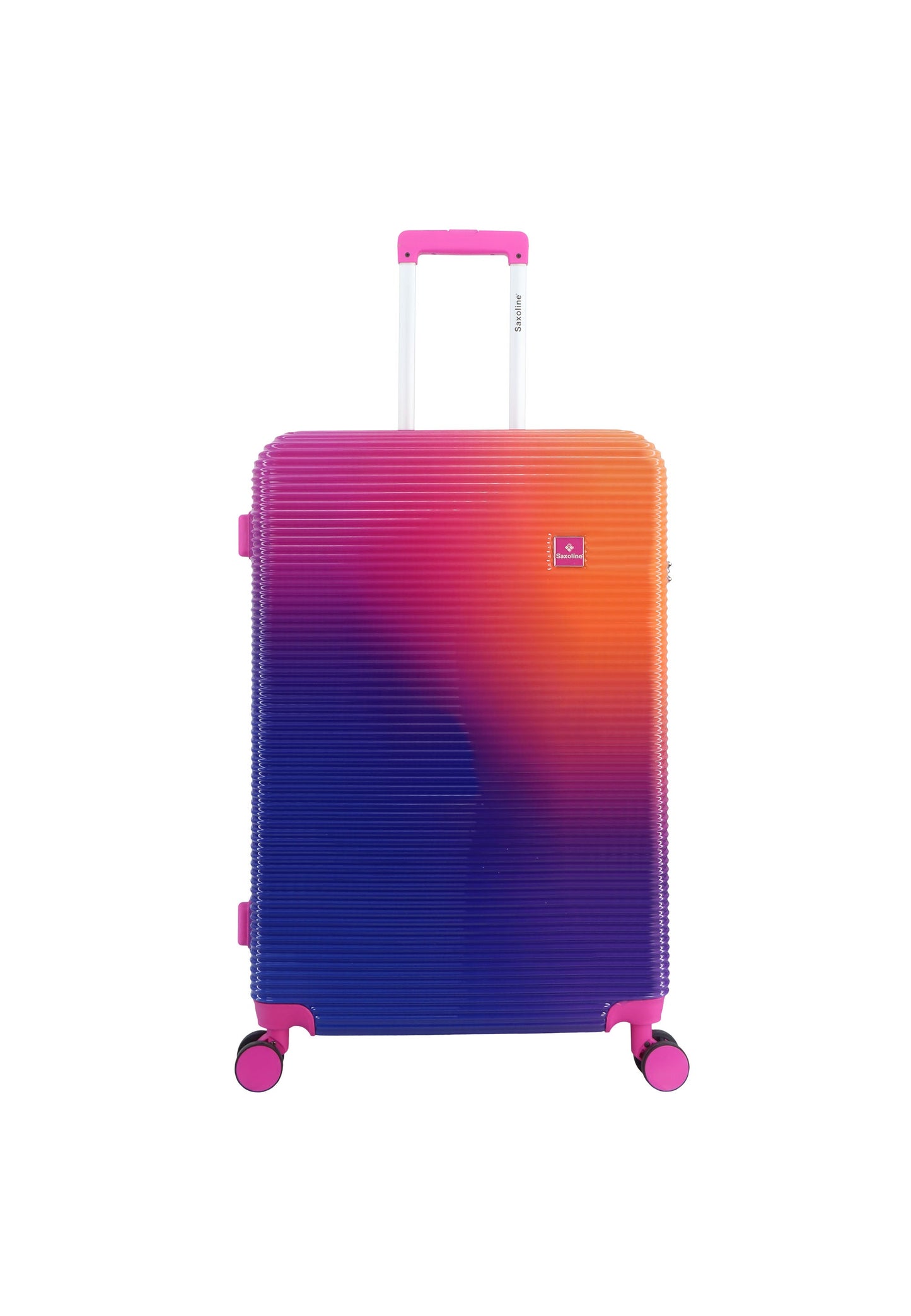 Saxoline - Twist Hartschalen-Kofferset / Trolley-Set / Reisekofferset - (S/M/L) Fuchsia