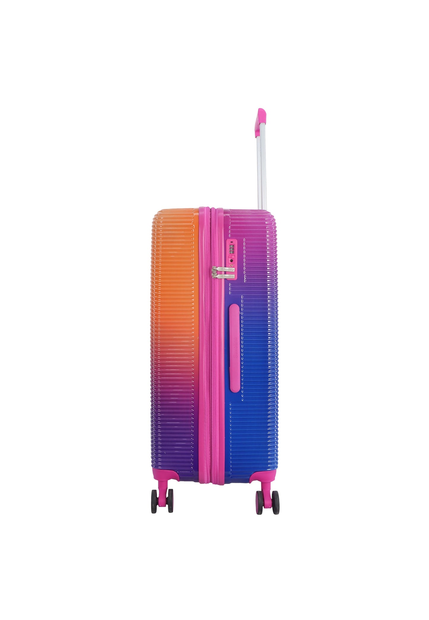 Saxoline - Twist Hartschalen-Kofferset / Trolley-Set / Reisekofferset - (S/M/L) Fuchsia