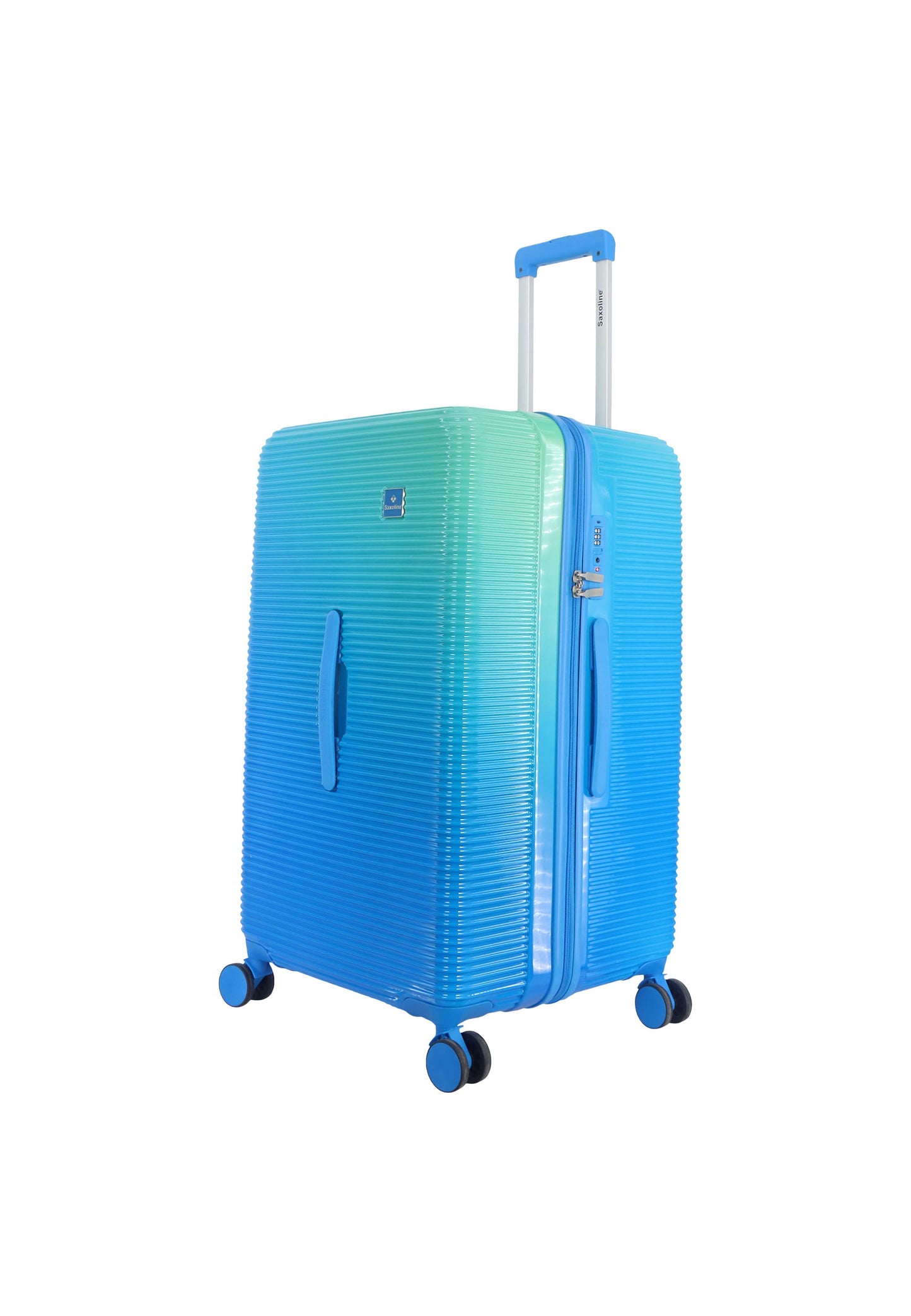 Saxoline - Twist Trunk Hartschalenkoffer / Trolley / Reisekoffer (Large) Blau