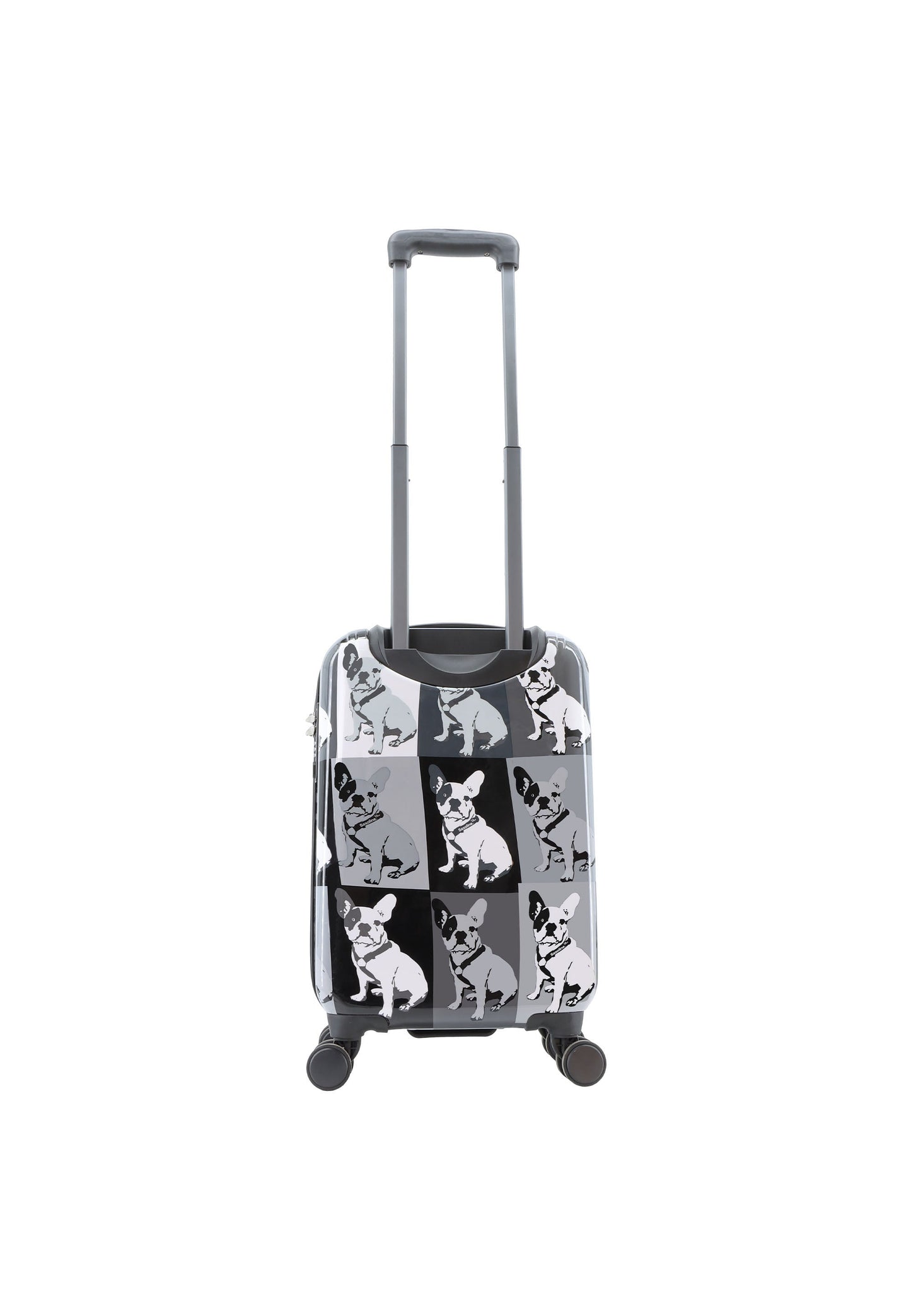 Saxoline Blue Bulldog Monochrome Handgepäck Hartschalenkoffer / Trolley / Reisekoffer (Small)
