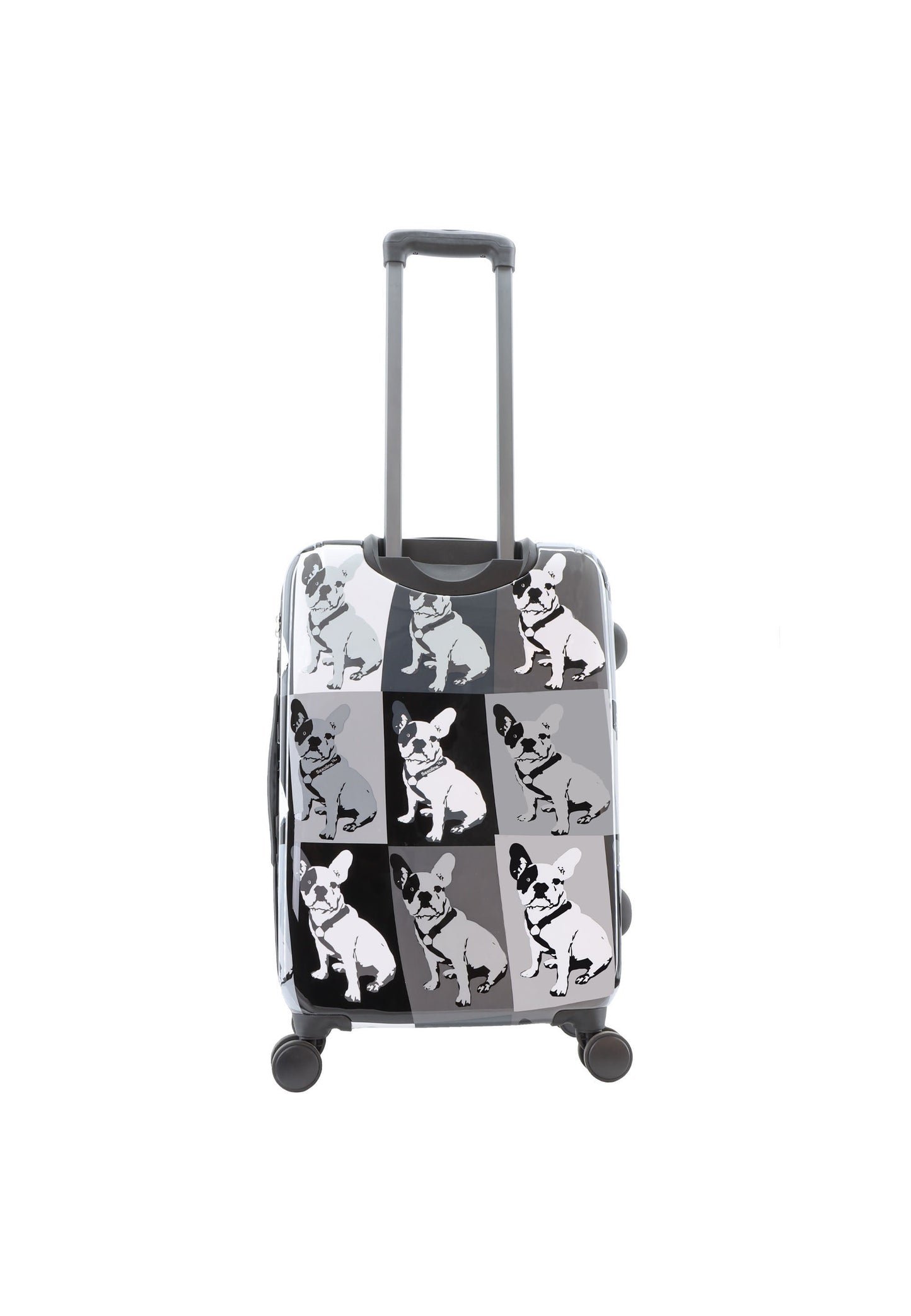 Saxoline Blue Bulldog Monochrome Hartschalenkoffer / Trolley / Reisekoffer (Medium)
