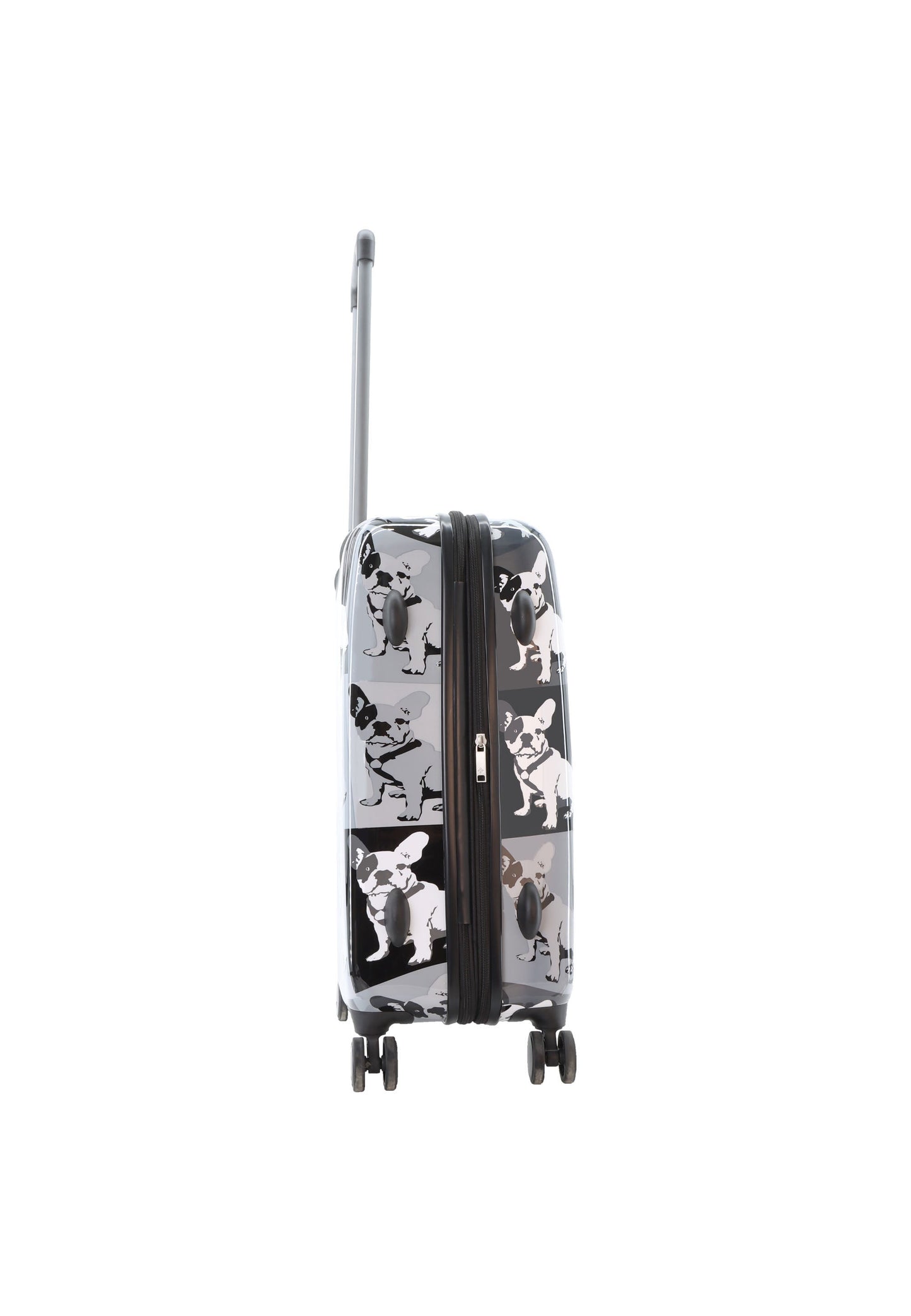 Saxoline Blue Bulldog Monochrome Hartschalenkoffer / Trolley / Reisekoffer (Medium)