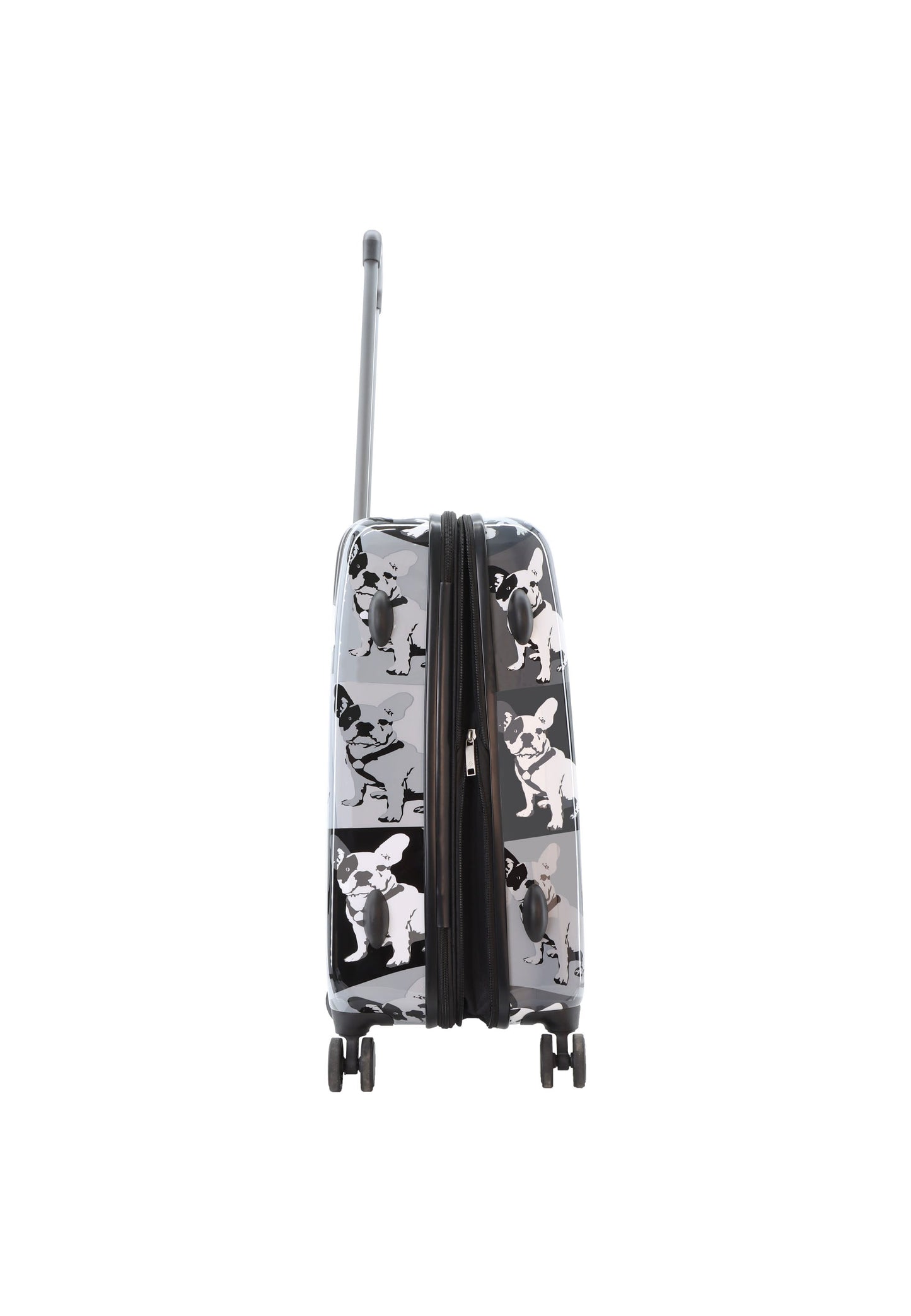 Saxoline Blue Bulldog Monochrome Hartschalenkoffer / Trolley / Reisekoffer (Medium)