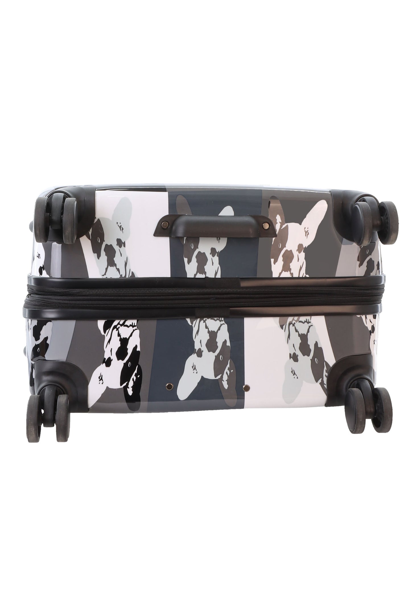 Saxoline Blue Bulldog Monochrome Hartschalenkoffer / Trolley / Reisekoffer (Large)