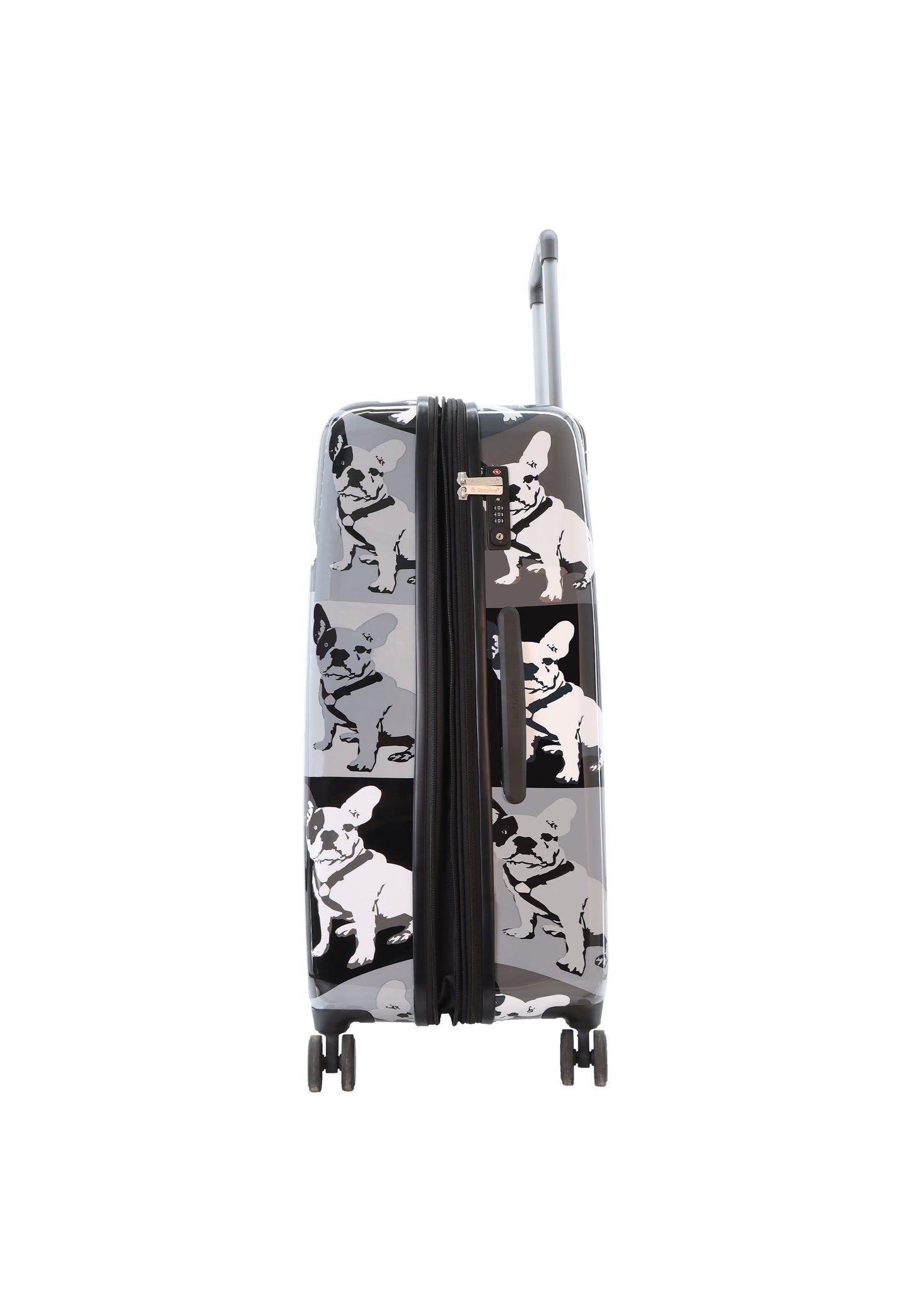 Saxoline Blue Bulldog Monochrome Hartschalenkoffer / Trolley / Reisekoffer (Large)