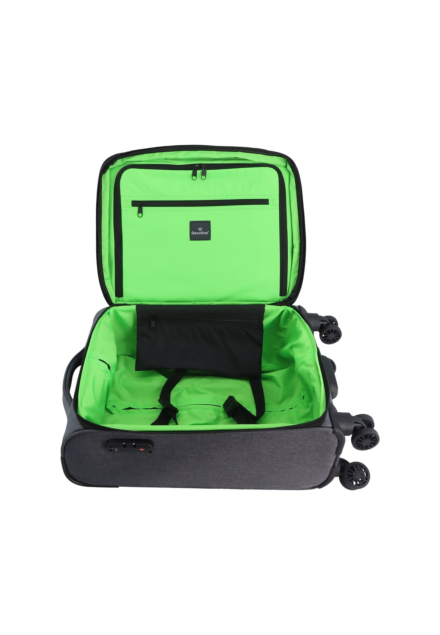 Saxoline 2 Tone Handgepäck Weichschalenkoffer / Trolley / Reisekoffer (Small)