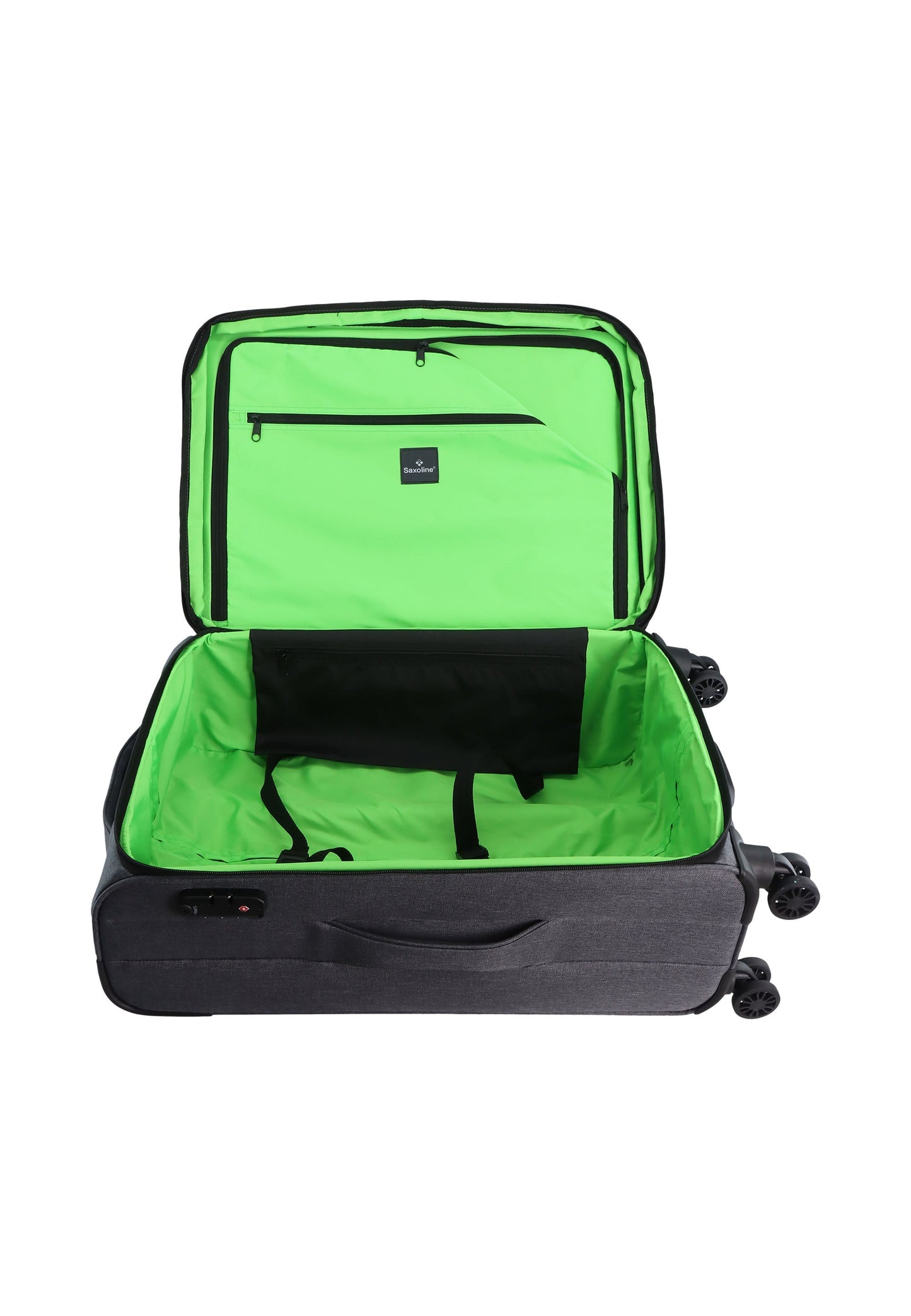 Saxoline 2 Tone Weichschalenkoffer / Trolley / Reisekoffer (Medium)