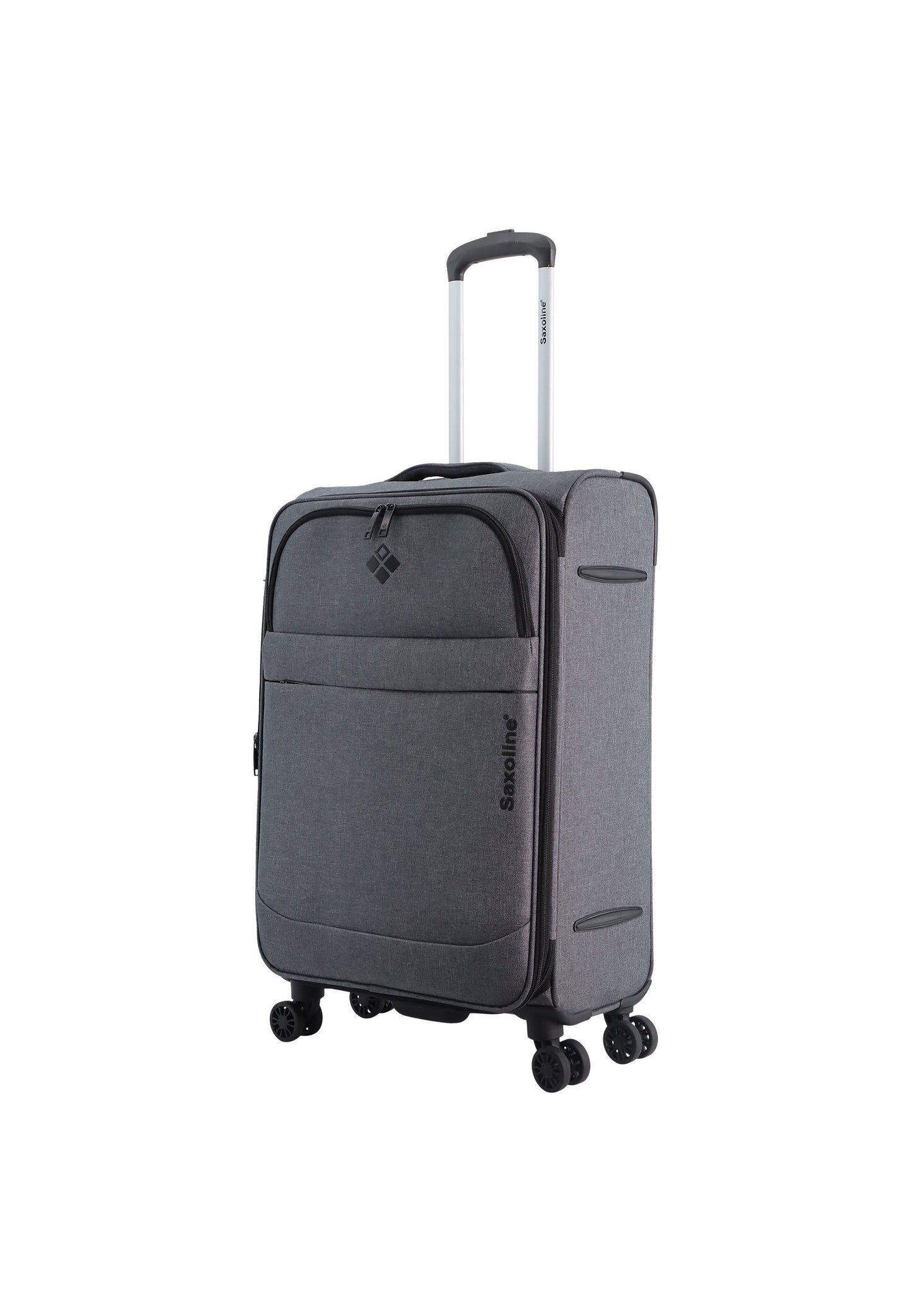 Saxoline 2 Tone Weichschalenkoffer / Trolley / Reisekoffer (Medium)