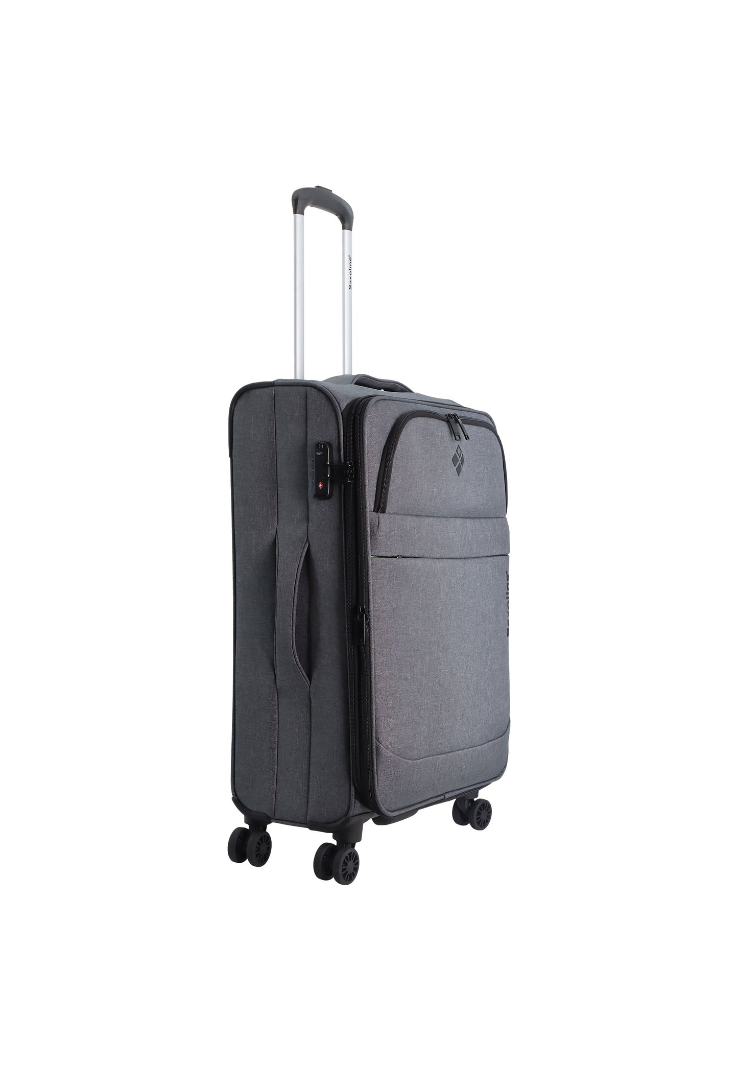 Saxoline 2 Tone Weichschalenkoffer / Trolley / Reisekoffer (Medium)