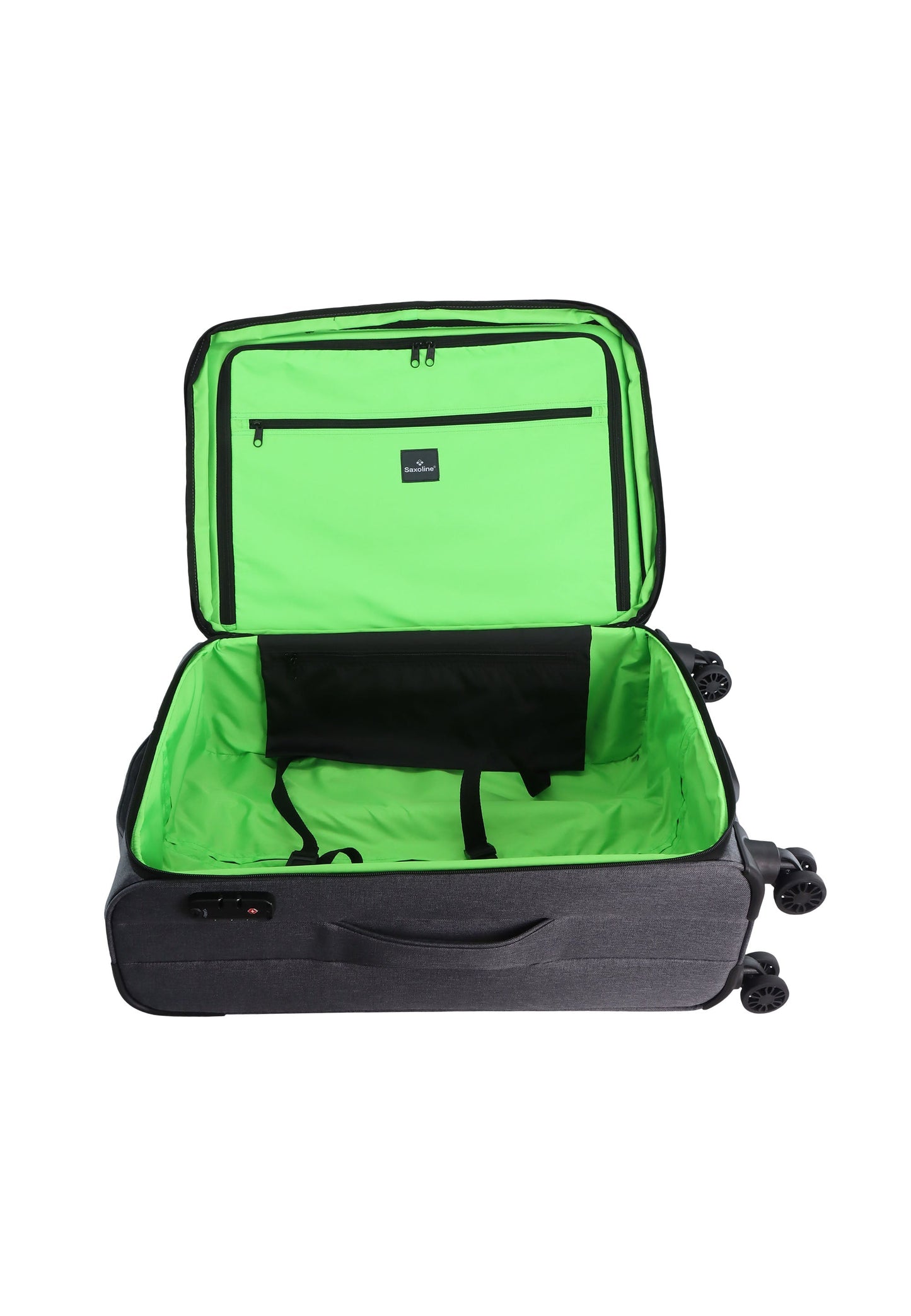 Saxoline 2 Tone Weichschalenkoffer / Trolley / Reisekoffer (Medium)