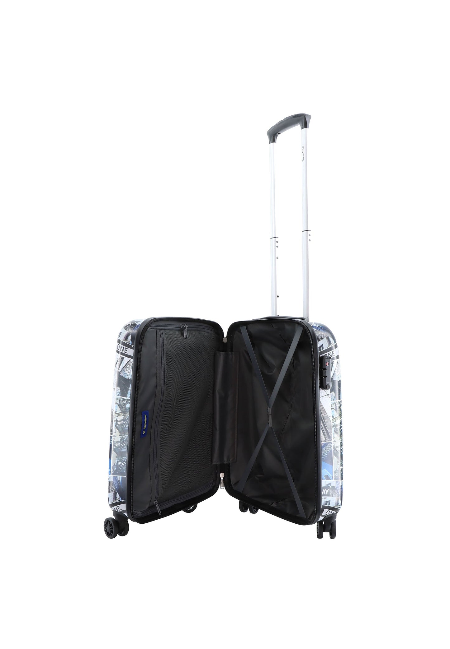 Saxoline Brooklyn Handgepäck Hartschalenkoffer / Trolley / Reisekoffer (Small)