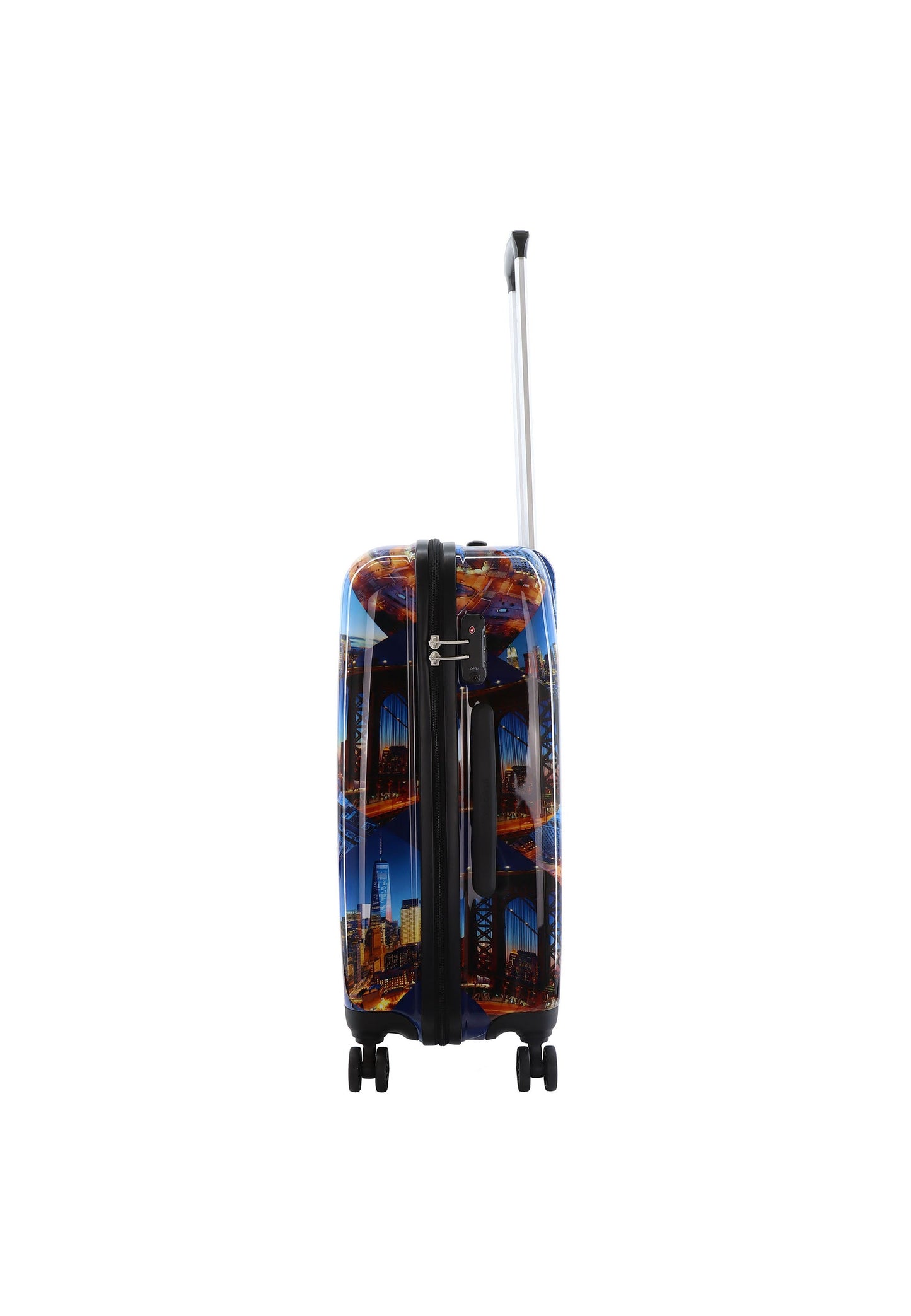 Saxoline New York City Hartschalenkoffer / Trolley / Reisekoffer (Medium)