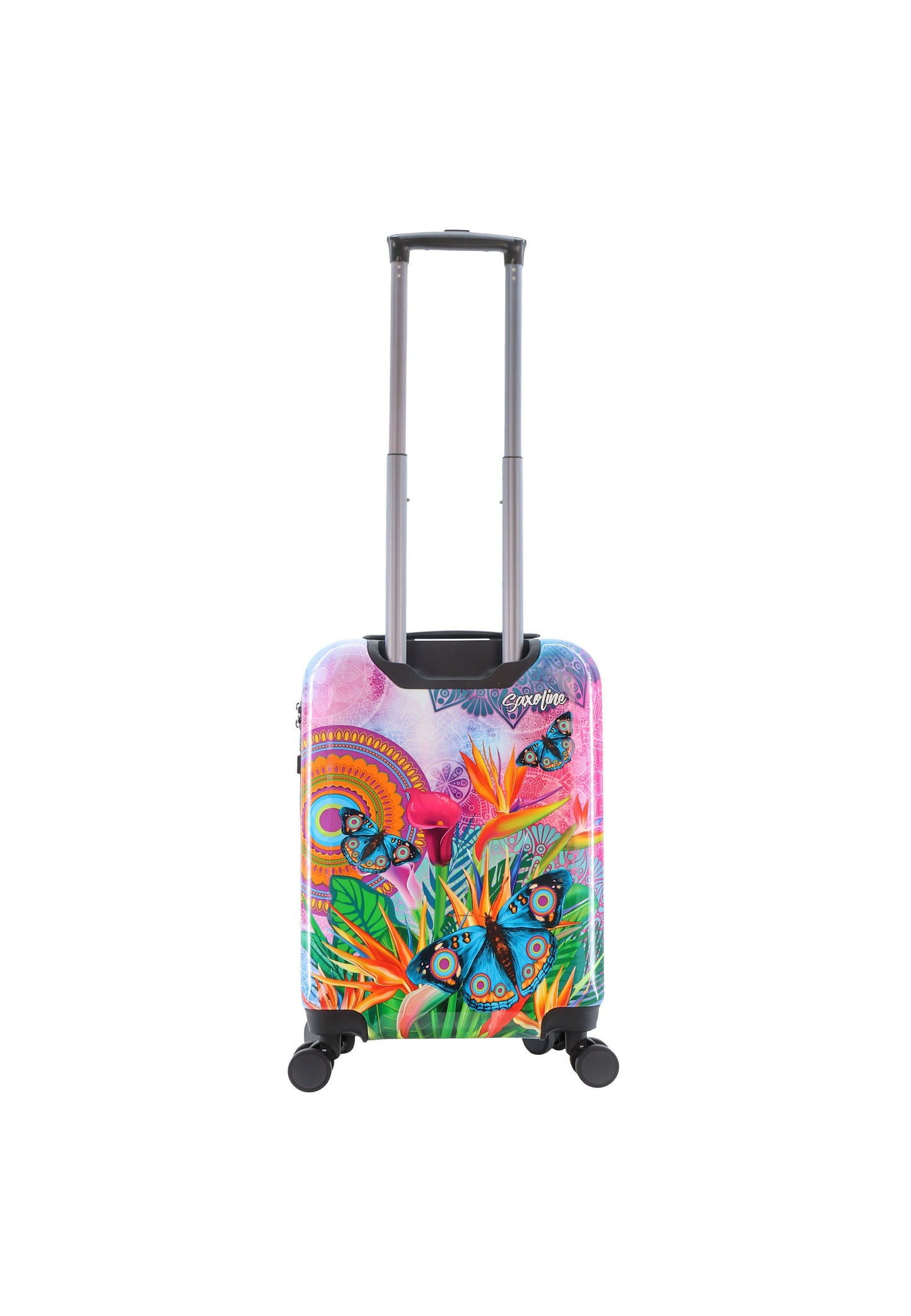Saxoline Blue Butterfly Nature Handgepäck Hartschalenkoffer / Trolley / Reisekoffer (Small)