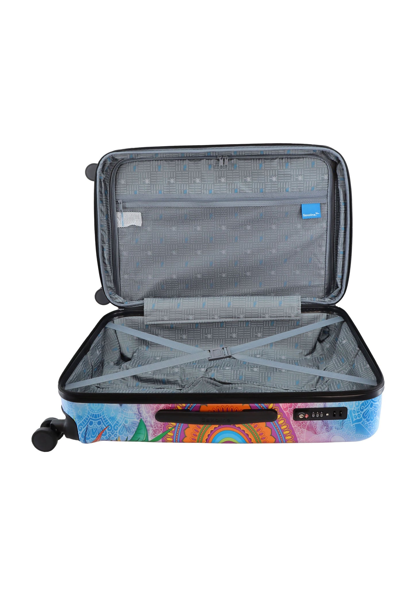 Saxoline Blue Butterfly Nature Hartschalenkoffer / Trolley / Reisekoffer (Medium)