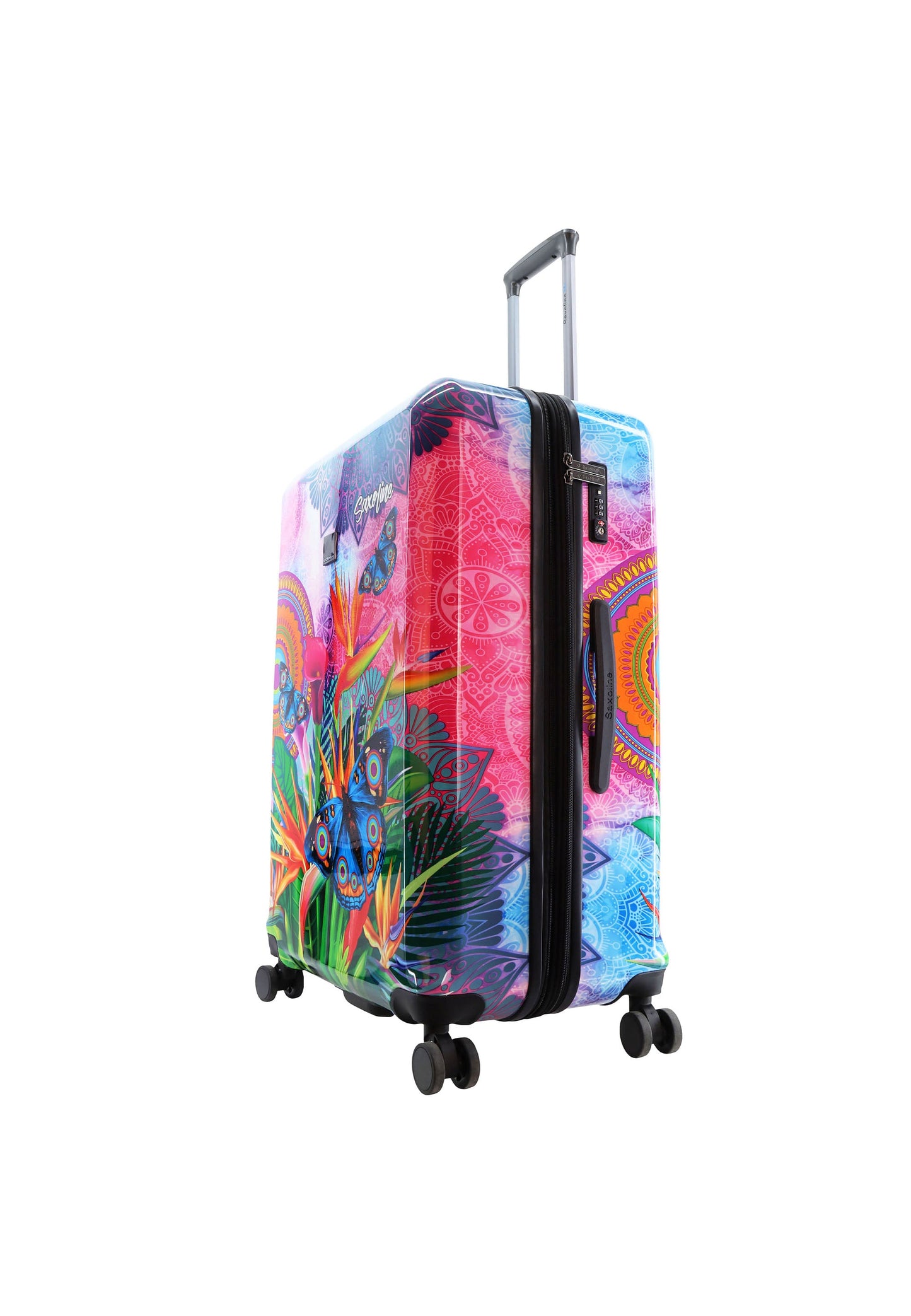 Saxoline Blue Butterfly Nature Hartschalenkoffer / Trolley / Reisekoffer (Large)