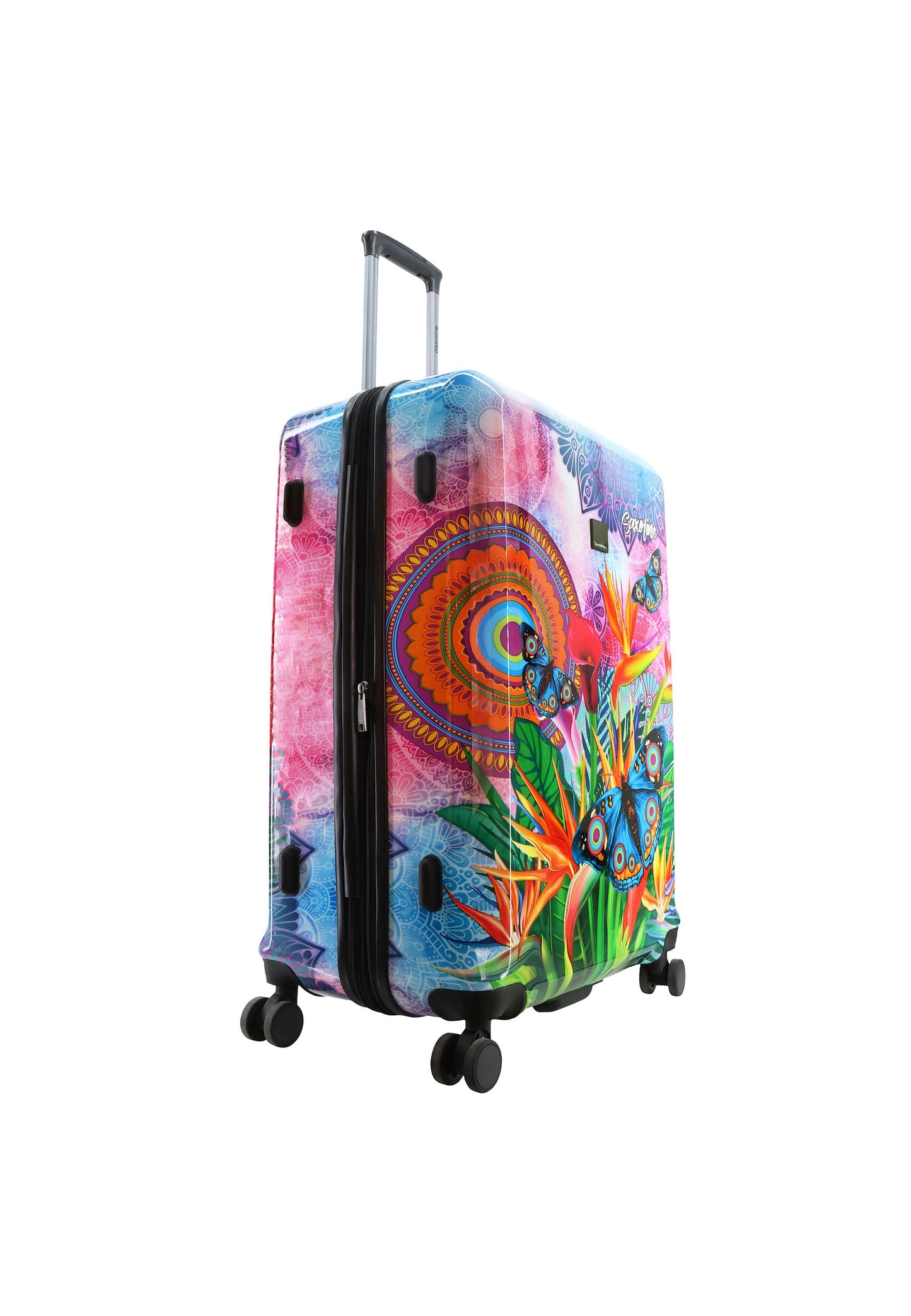 Saxoline Blue Butterfly Nature Hartschalenkoffer / Trolley / Reisekoffer (Large)