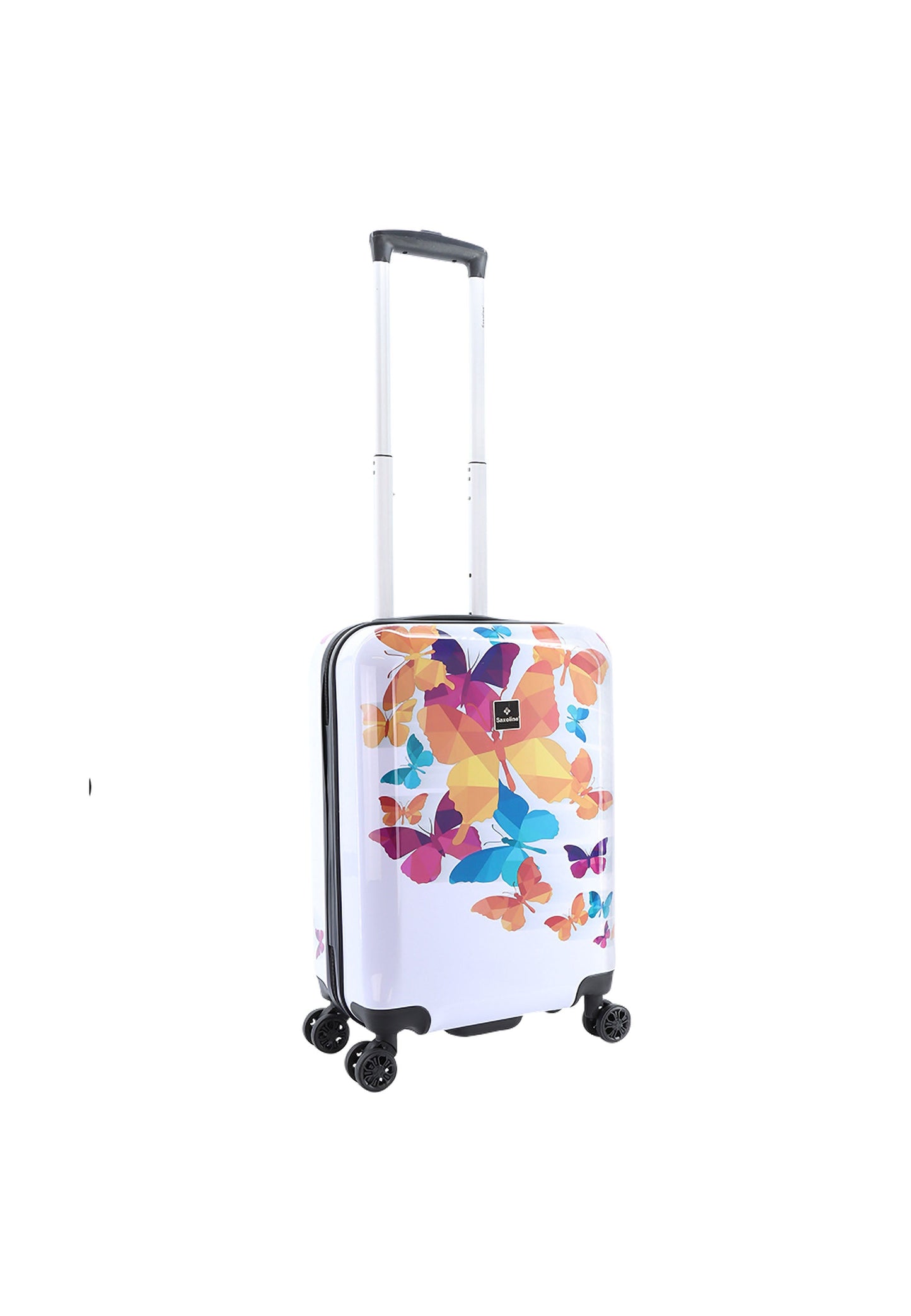Saxoline Butterfly Fun Handgepäck Hartschalenkoffer / Trolley / Reisekoffer (Small)