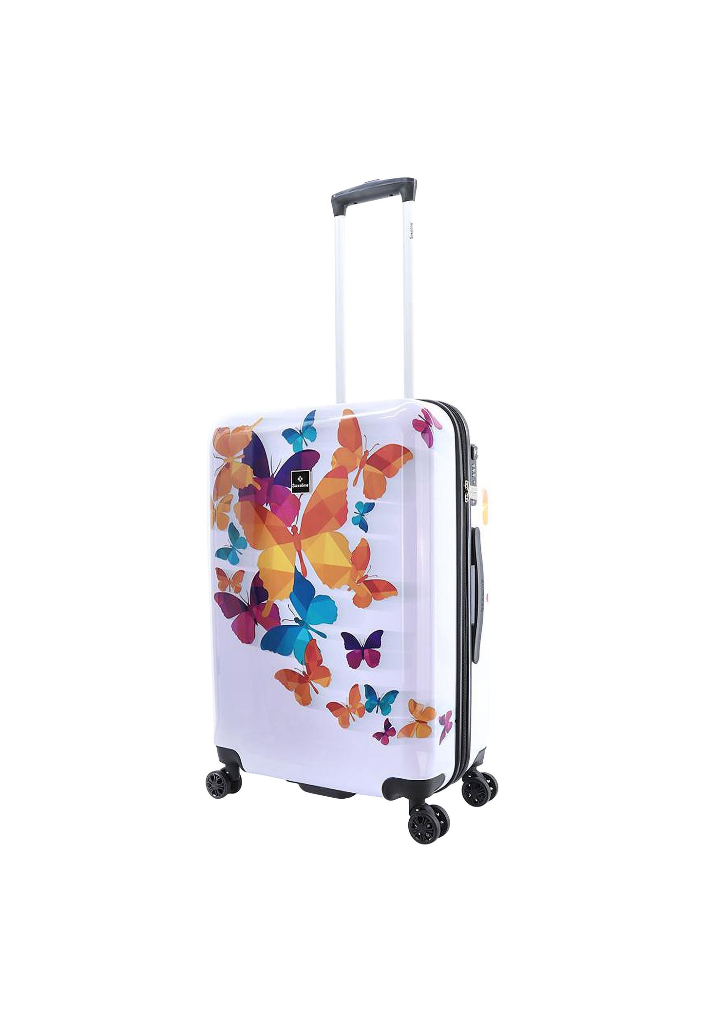 Saxoline Butterfly Fun Hartschalenkoffer / Trolley / Reisekoffer (Medium)