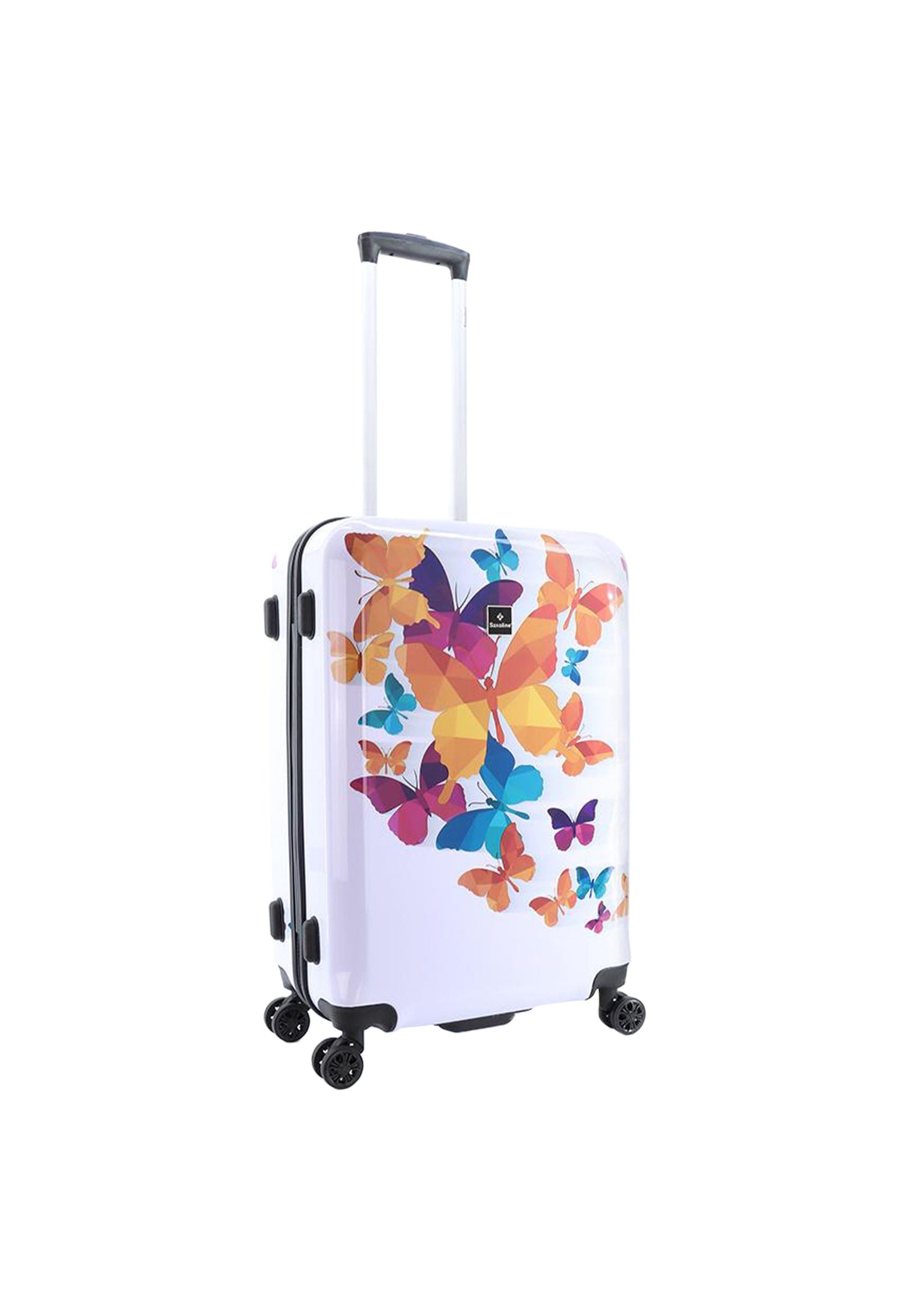 Saxoline Butterfly Fun Hartschalenkoffer / Trolley / Reisekoffer (Medium)