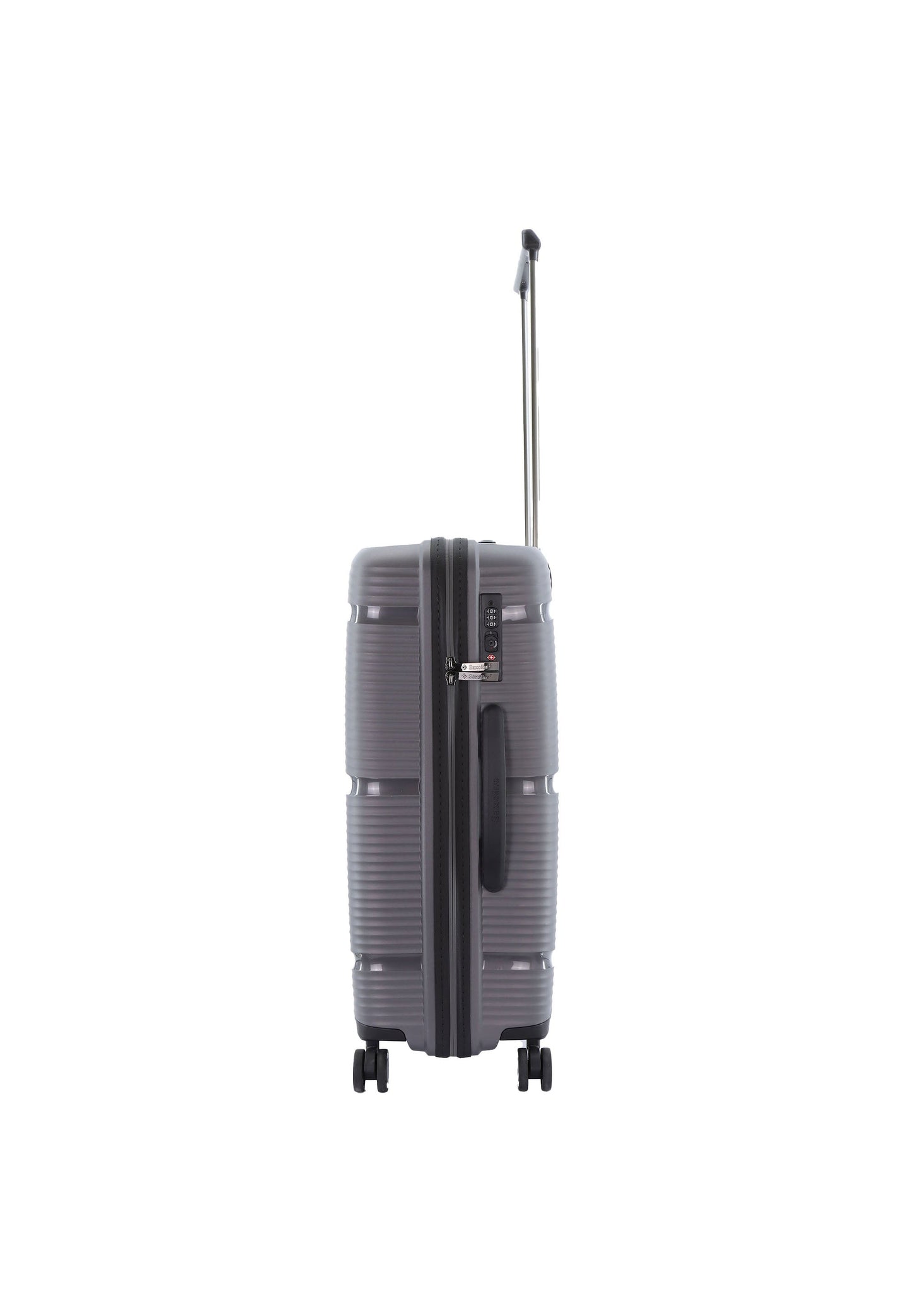 Saxoline Taupe Hartschalenkoffer / Trolley / Reisekoffer (Medium)