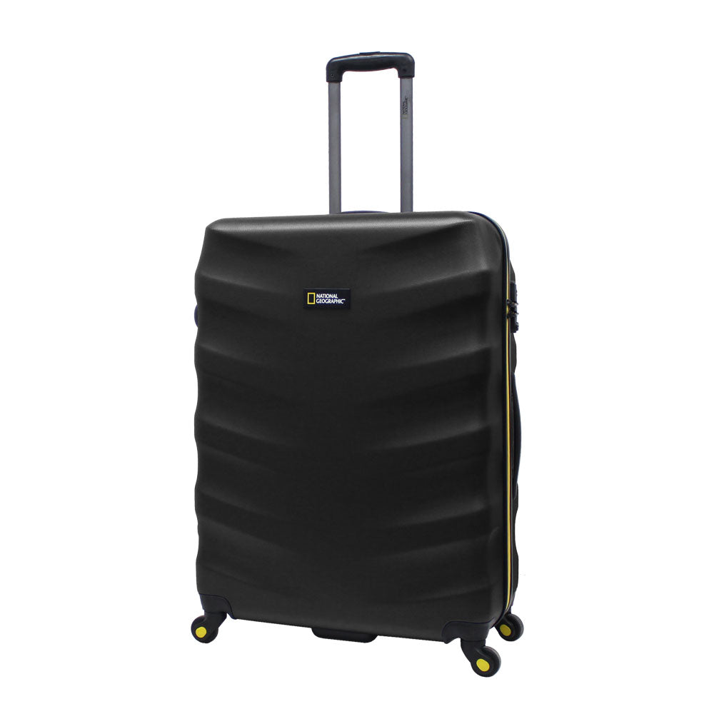 National Geographic - Arete Hartschalenkoffer / Trolley / Reisekoffer - 71cm - (Large) Schwarz