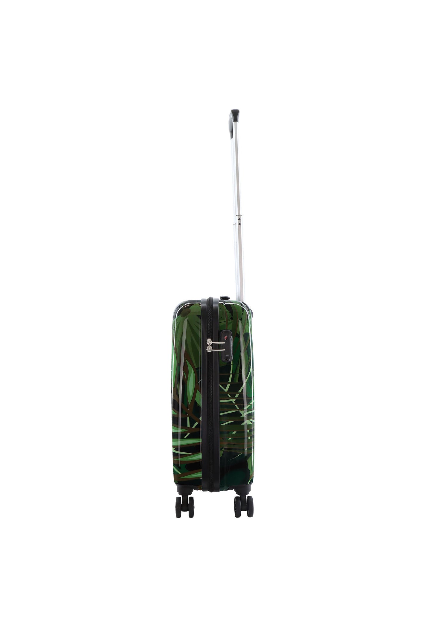 Saxoline Palm Leaves Handgepäck Hartschalenkoffer / Trolley / Reisekoffer (Small)