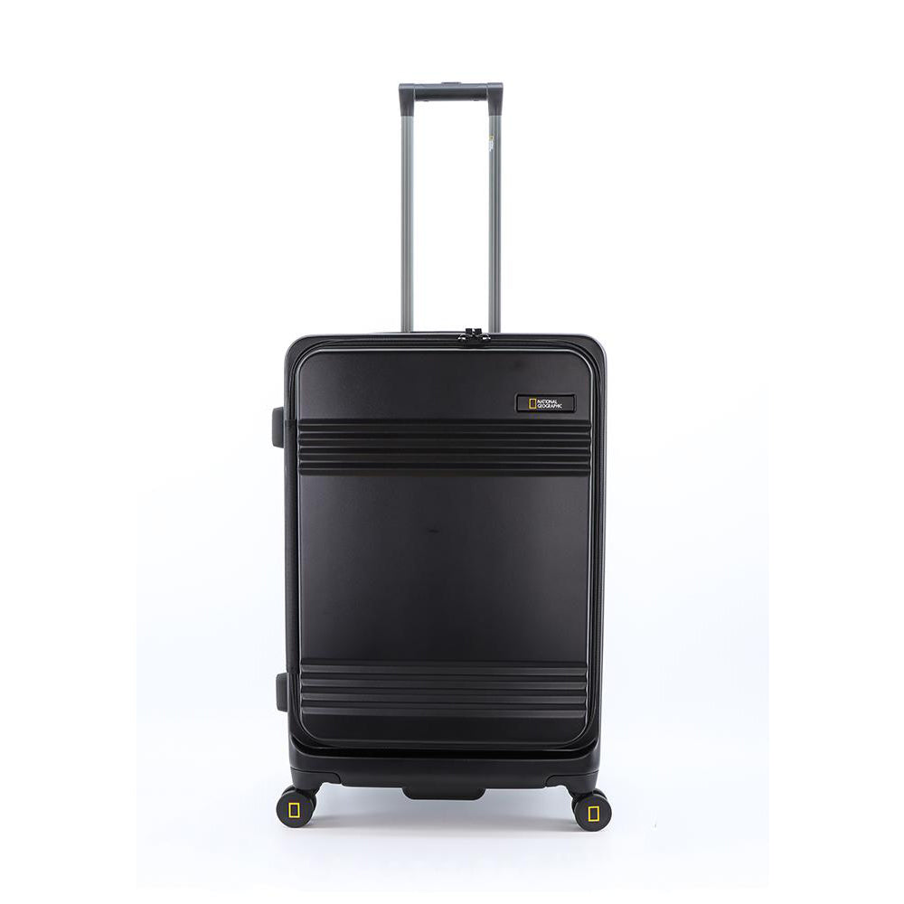 National Geographic - Lodge Hartschalenkoffer / Trolley / Reisekoffer - 67.8cm - (Medium) Schwarz