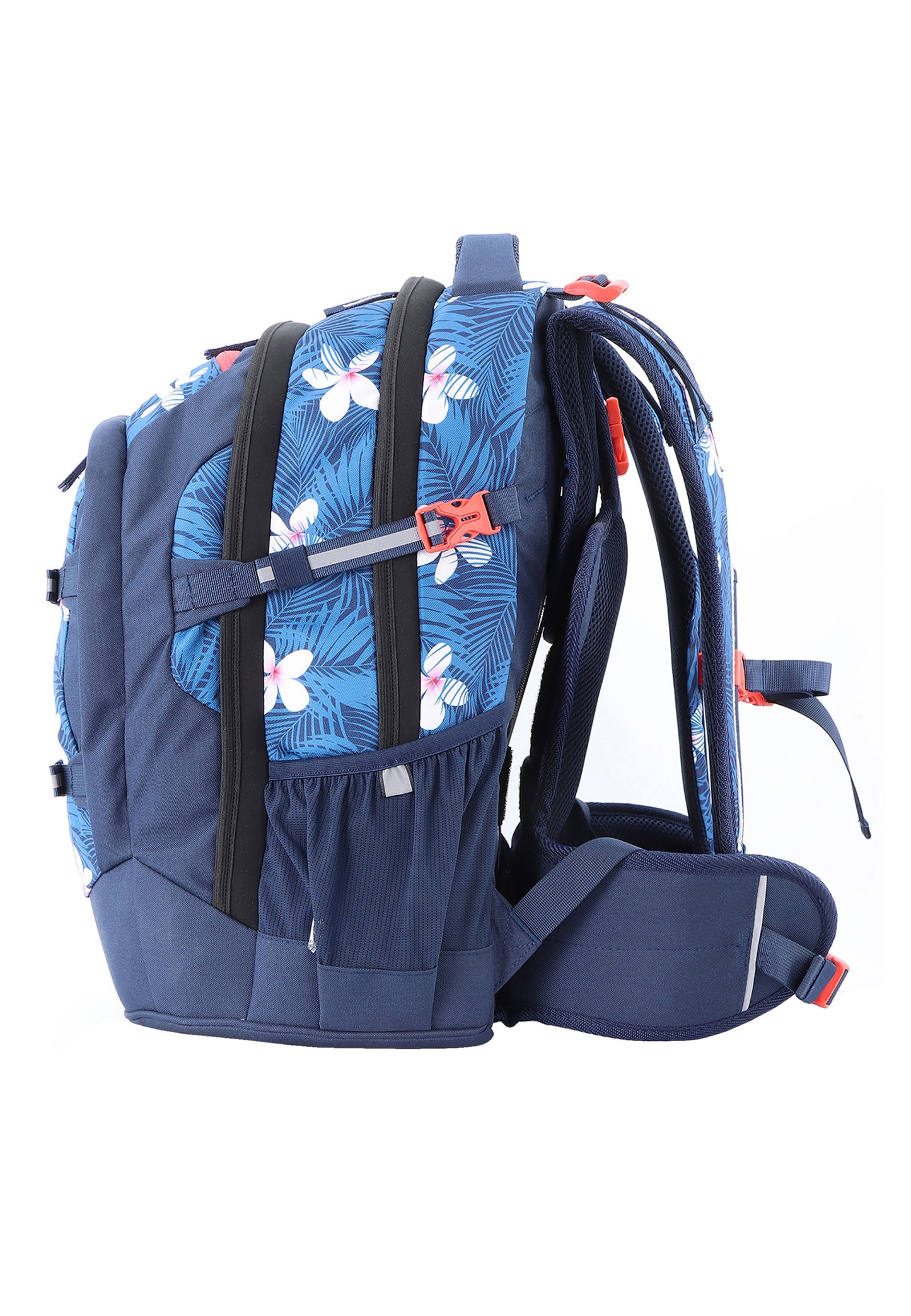 2be 15 Zoll Laptop-Rucksack/Schulrucksack mit String-Tasche und Federmäpchen Blau
