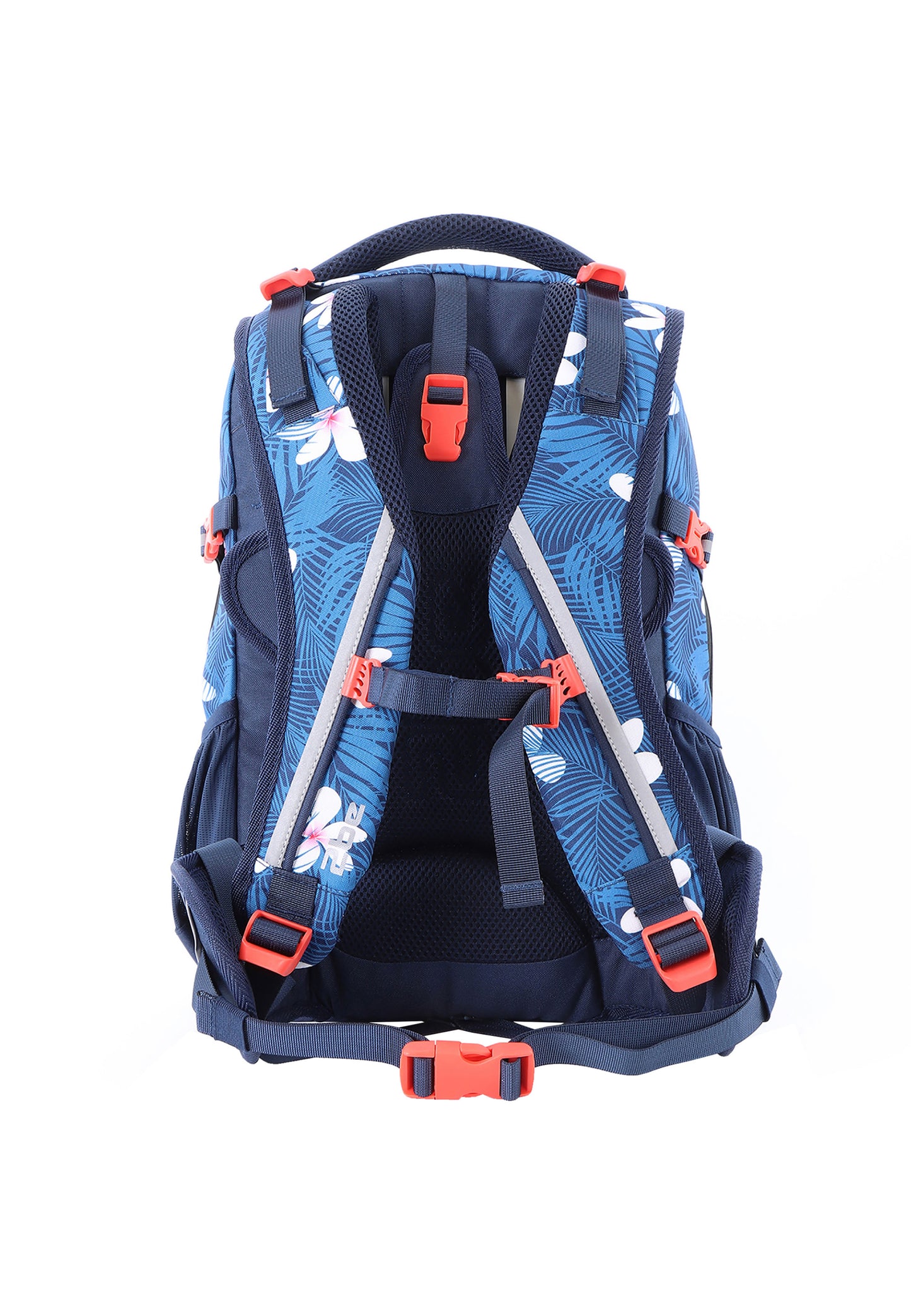 2be 15 Zoll Laptop-Rucksack/Schulrucksack mit String-Tasche und Federmäpchen Blau