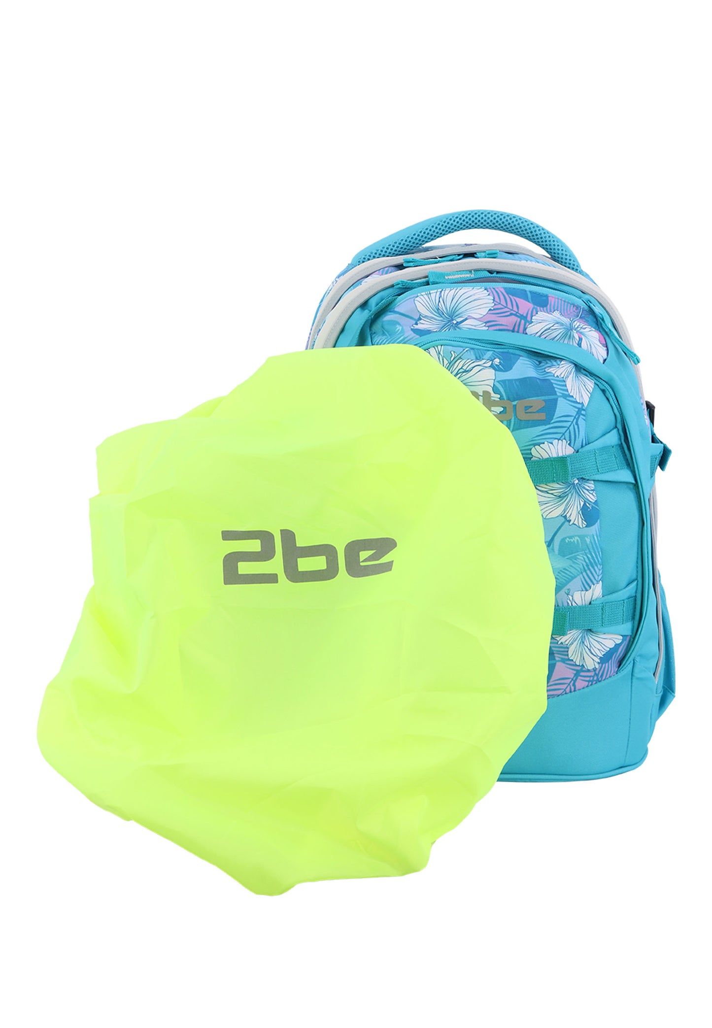2be Ergonomischer 15 Zoll Laptop-Rucksack / Schulrucksack Türkis