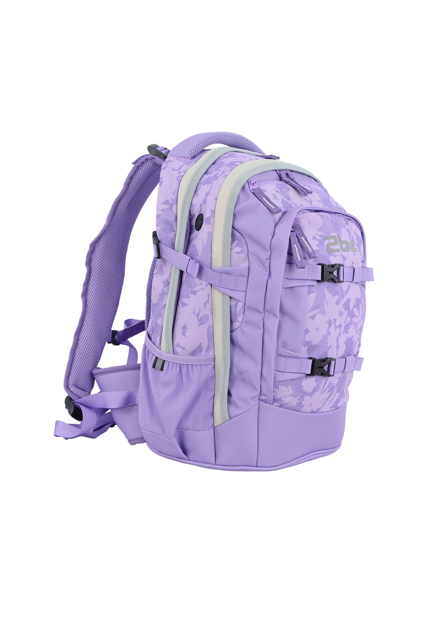 2be Ergonomischer 15 Zoll Laptop-Rucksack / Schulrucksack Lilac