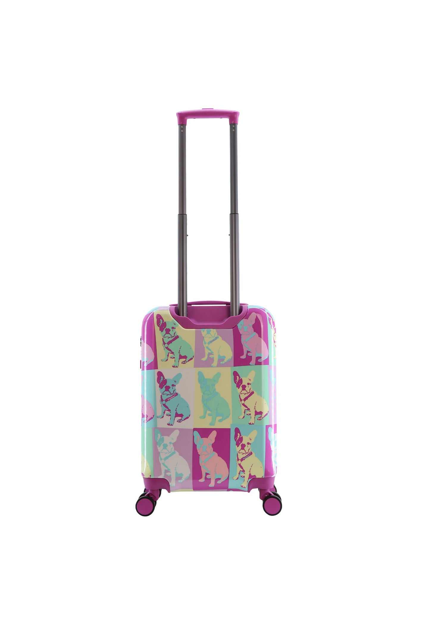 Saxoline Blue Bulldog Emotion Handgepäck Hartschalenkoffer / Trolley / Reisekoffer (Small)