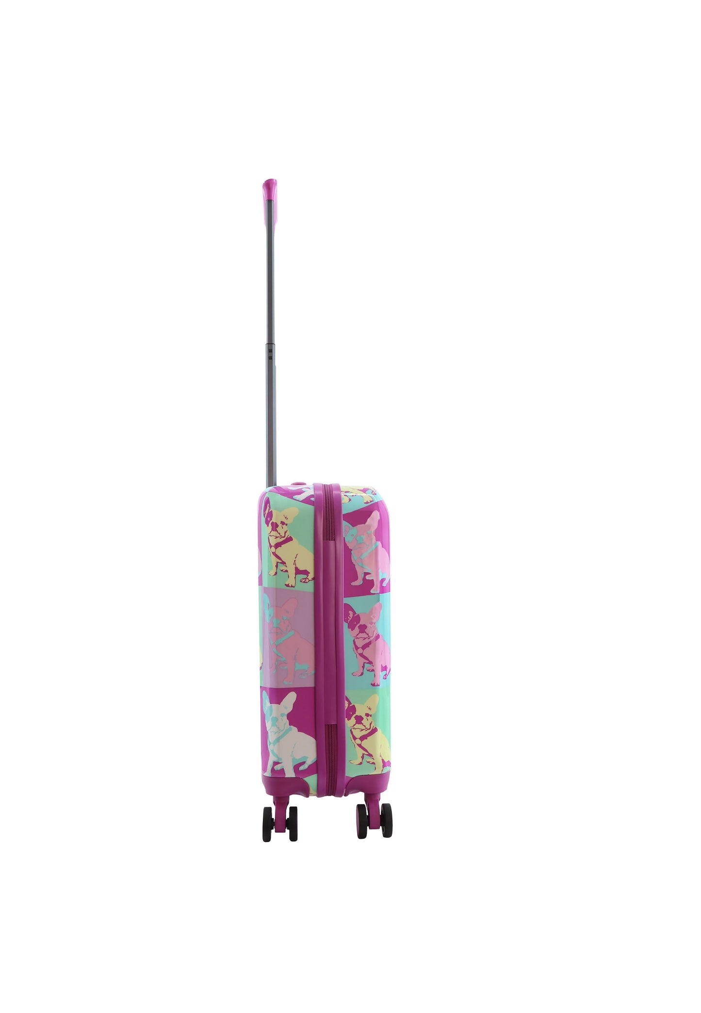 Saxoline Blue Bulldog Emotion Handgepäck Hartschalenkoffer / Trolley / Reisekoffer (Small)