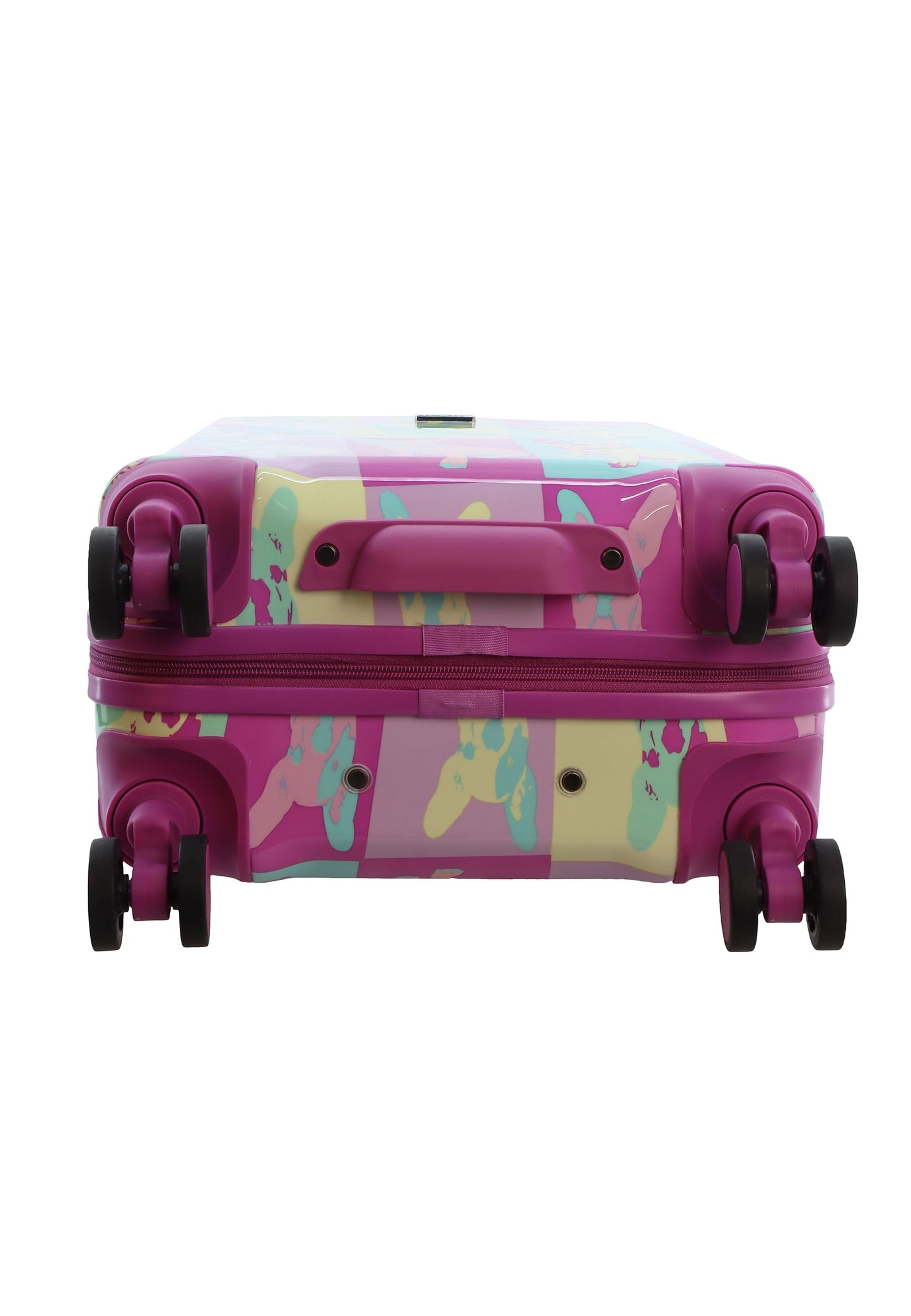 Saxoline Blue Bulldog Emotion Handgepäck Hartschalenkoffer / Trolley / Reisekoffer (Small)