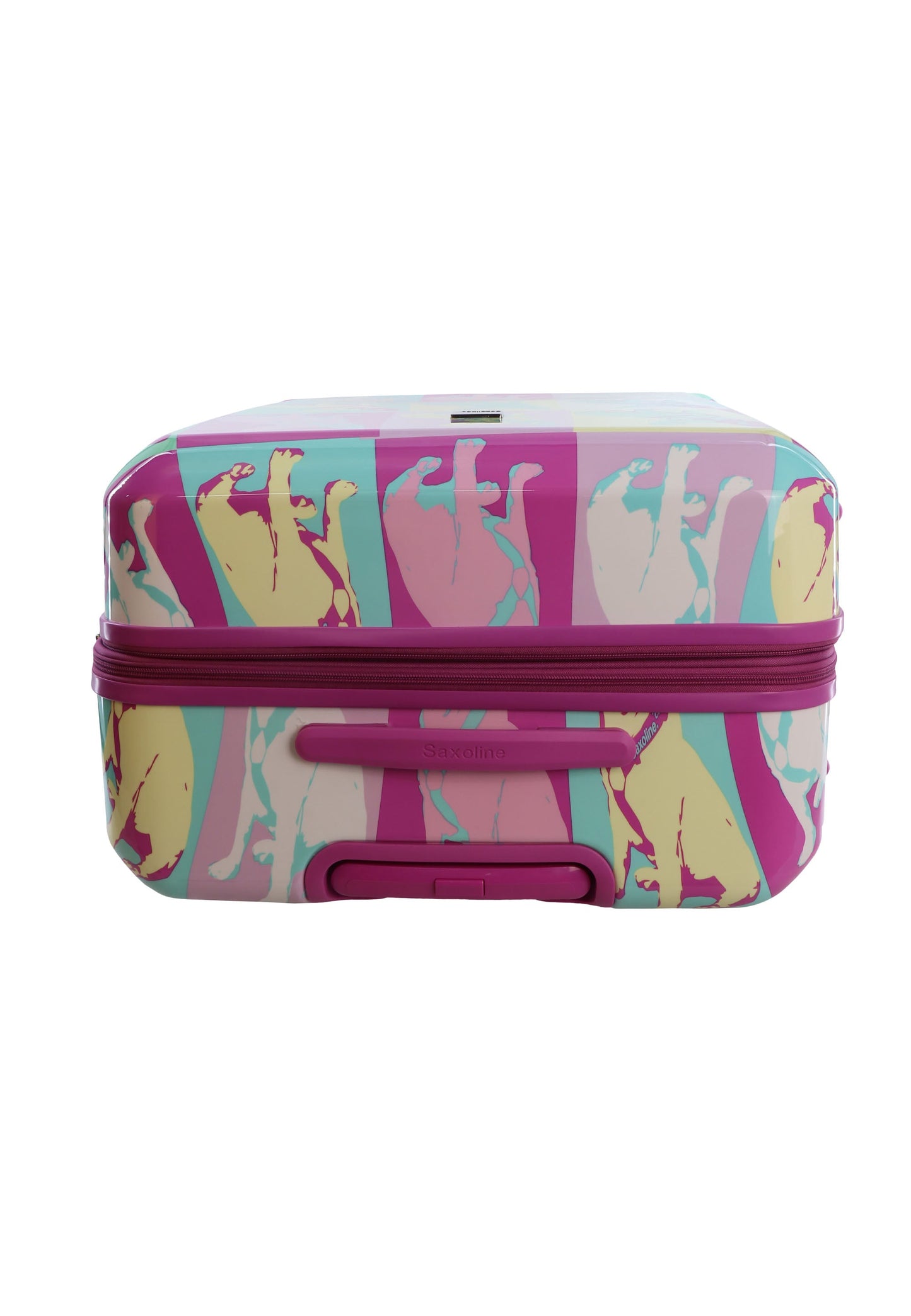 Saxoline Blue Bulldog Emotion Hartschalenkoffer / Trolley / Reisekoffer (Medium)