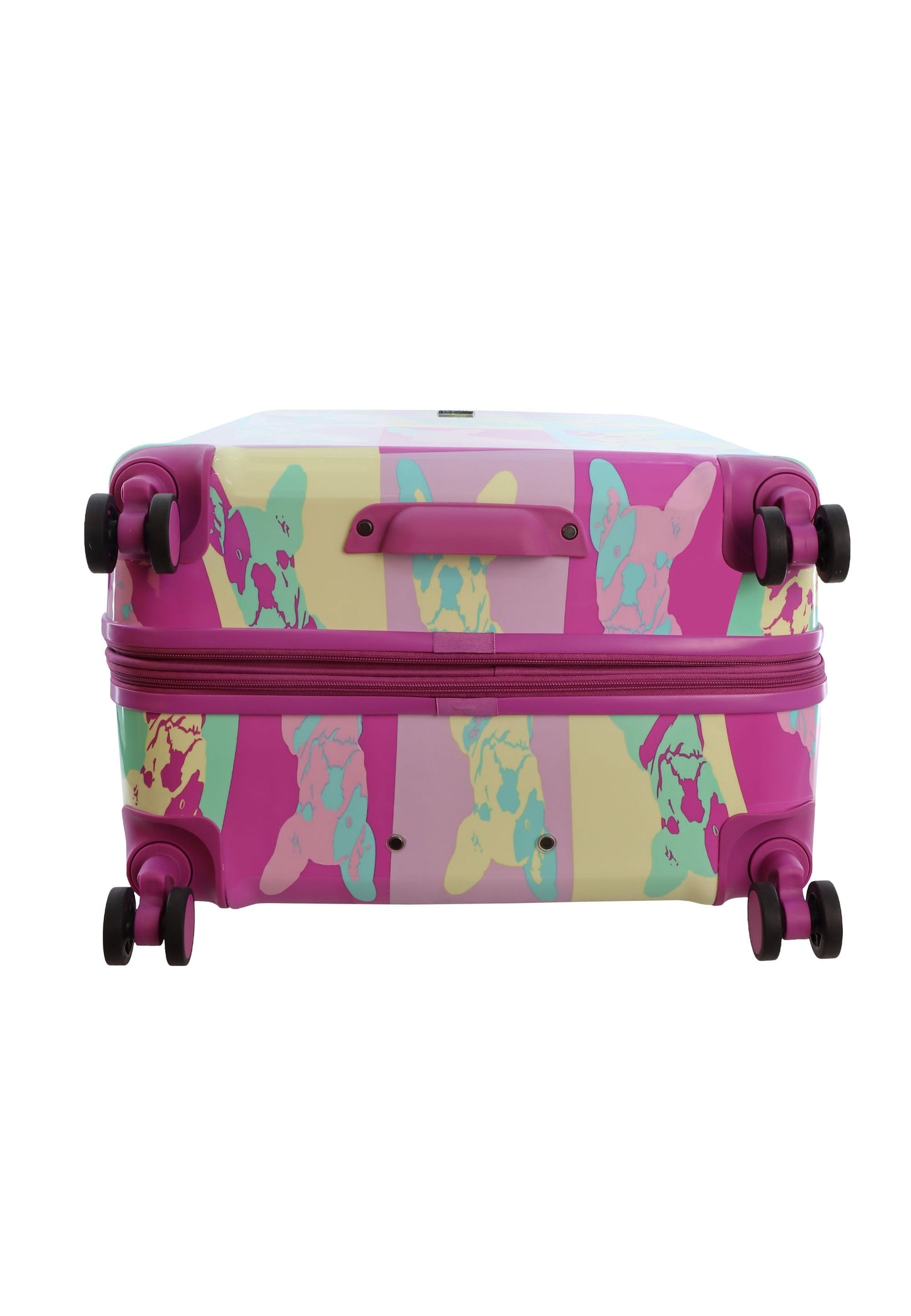 Saxoline Blue Bulldog Emotion Hartschalenkoffer / Trolley / Reisekoffer (Medium)