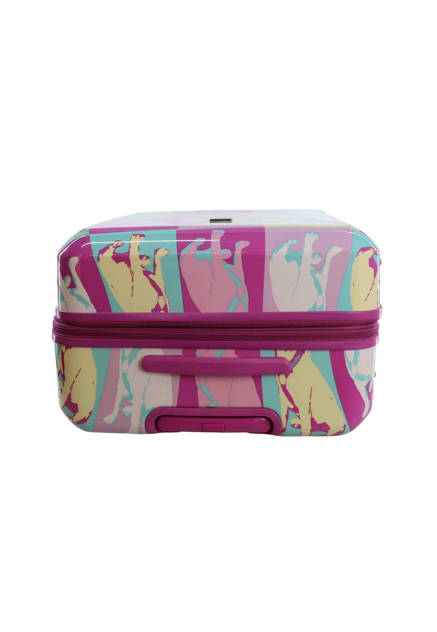 Saxoline Blue Bulldog Emotion Hartschalenkoffer / Trolley / Reisekoffer (Large)