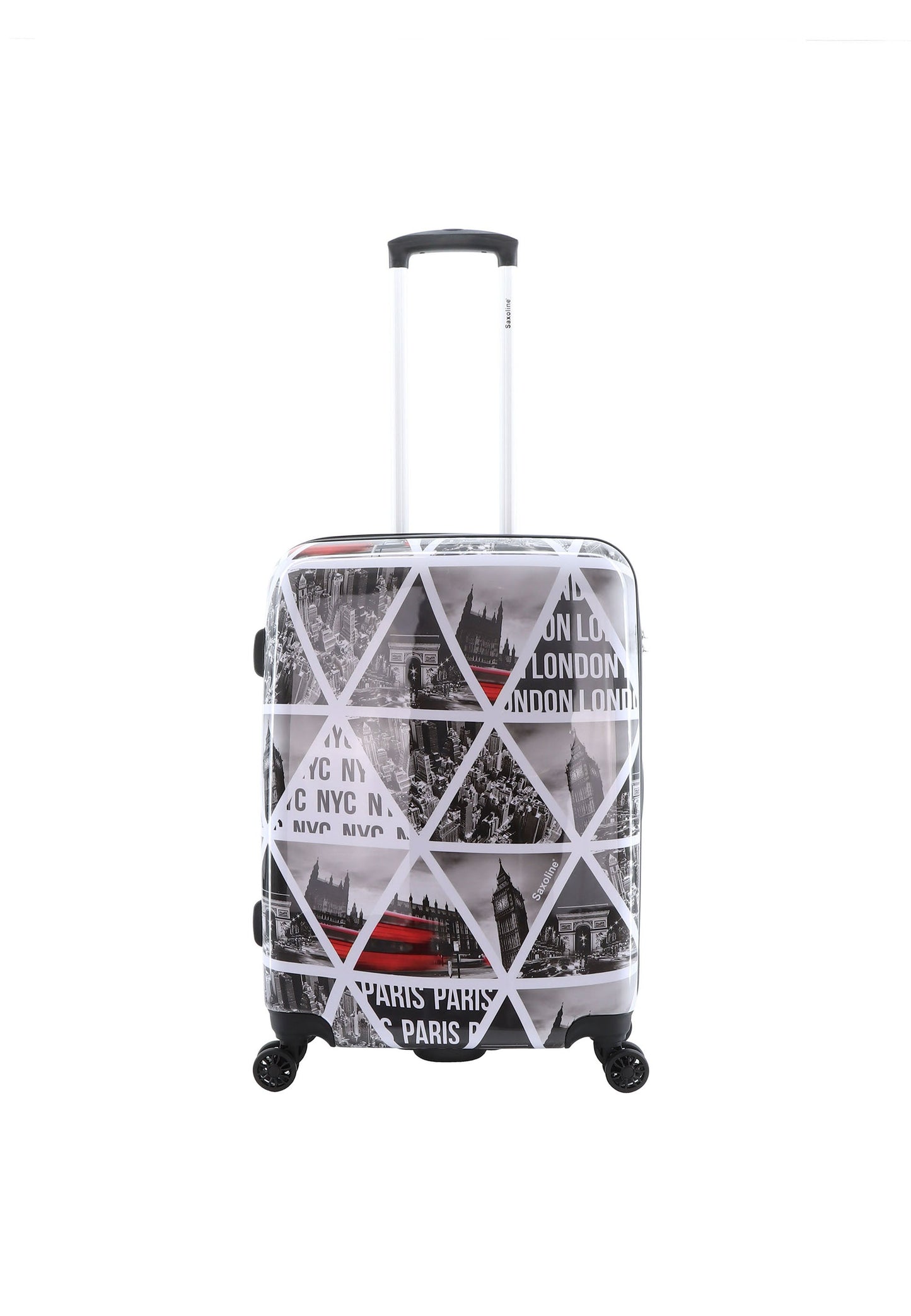 Saxoline Cities Hartschalenkoffer / Trolley / Reisekoffer (Medium)