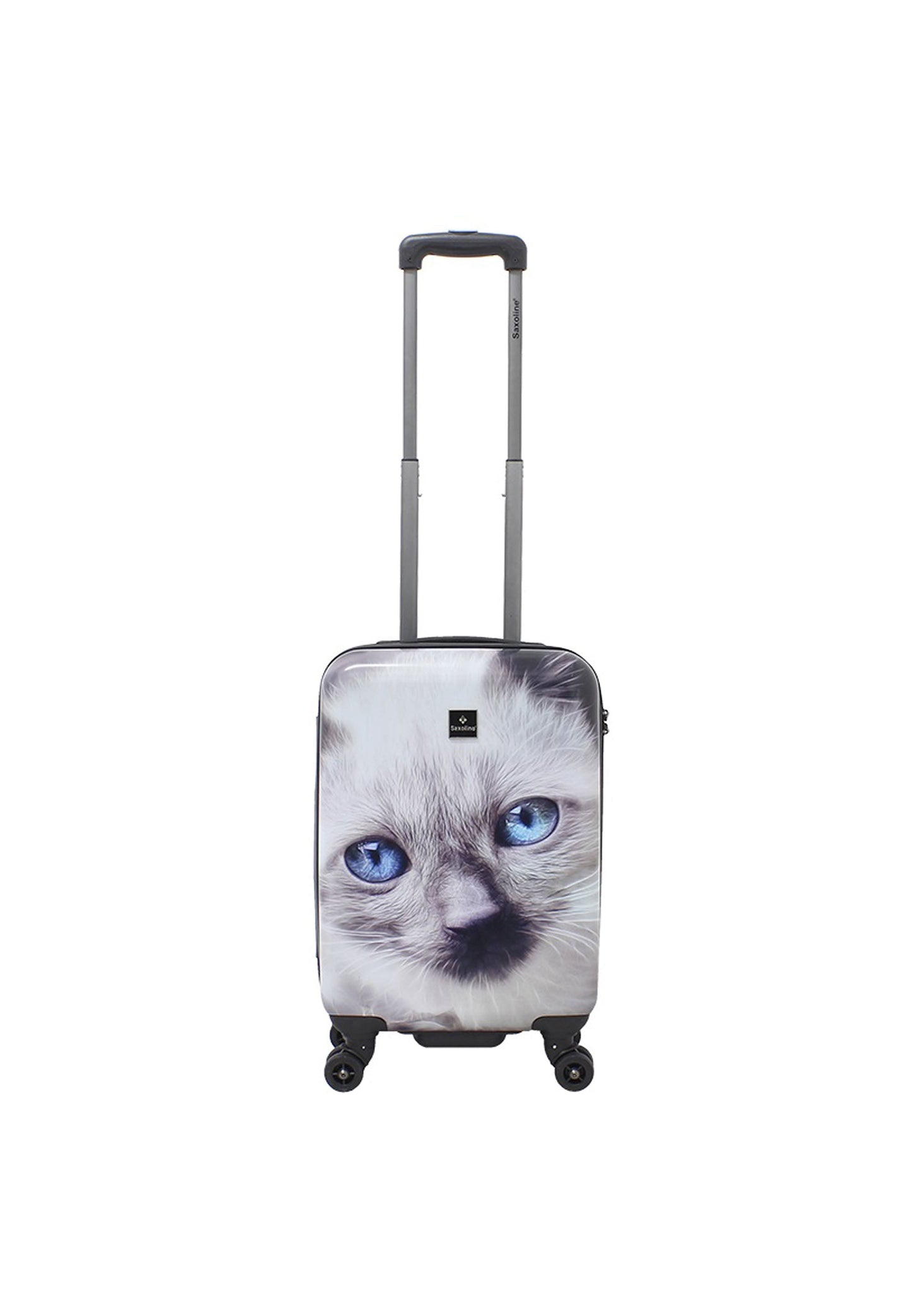 Saxoline White Cat Handgepäck Hartschalenkoffer / Trolley / Reisekoffer (Small)