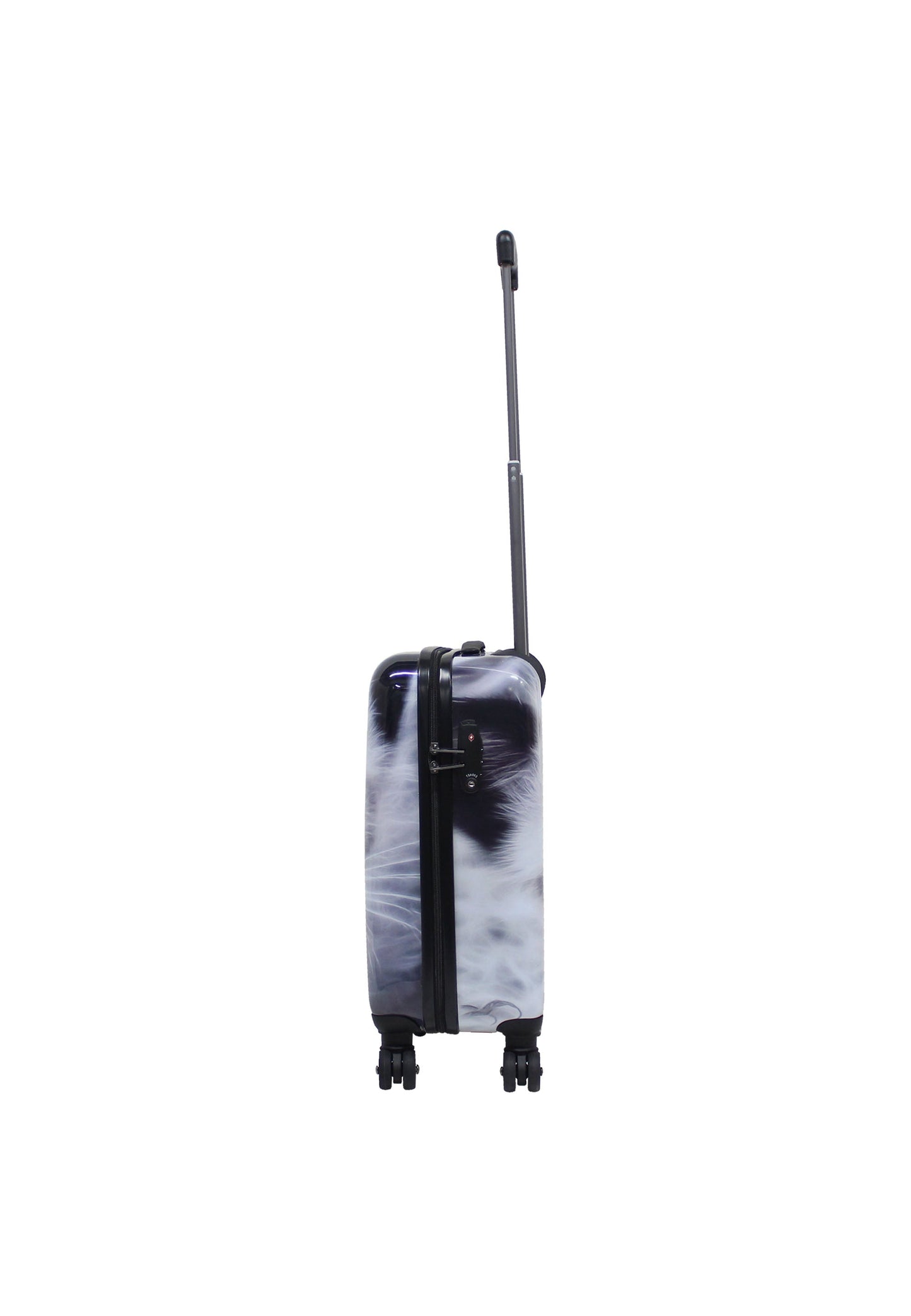 Saxoline White Cat Handgepäck Hartschalenkoffer / Trolley / Reisekoffer (Small)