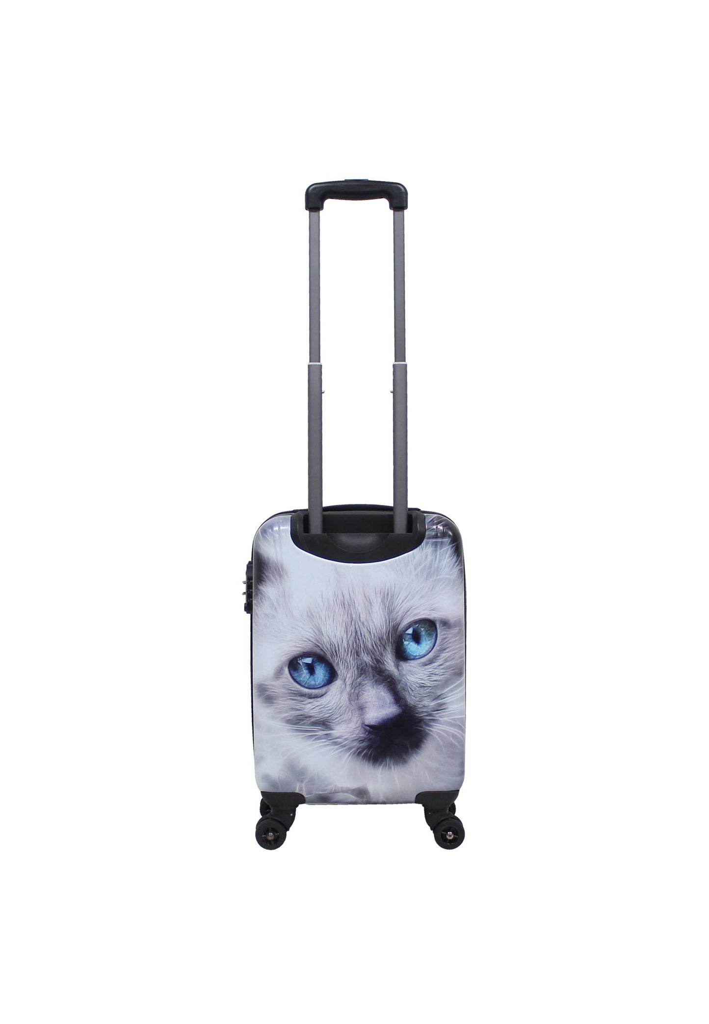 Saxoline White Cat Handgepäck Hartschalenkoffer / Trolley / Reisekoffer (Small)