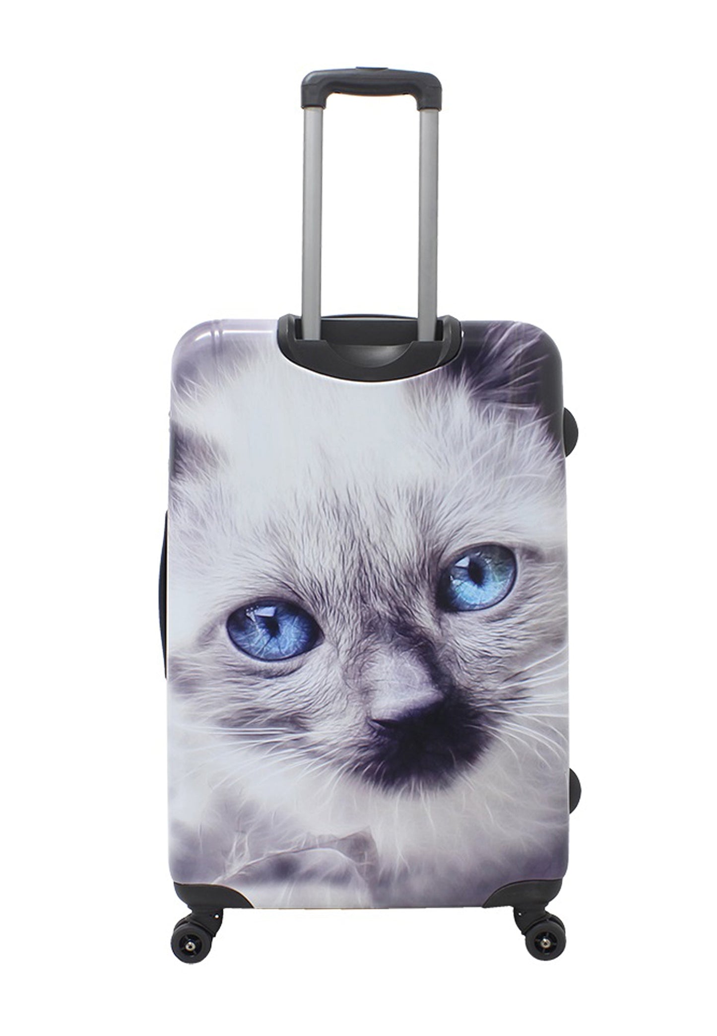 Saxoline White Cat Hartschalenkoffer / Trolley / Reisekoffer (Large)