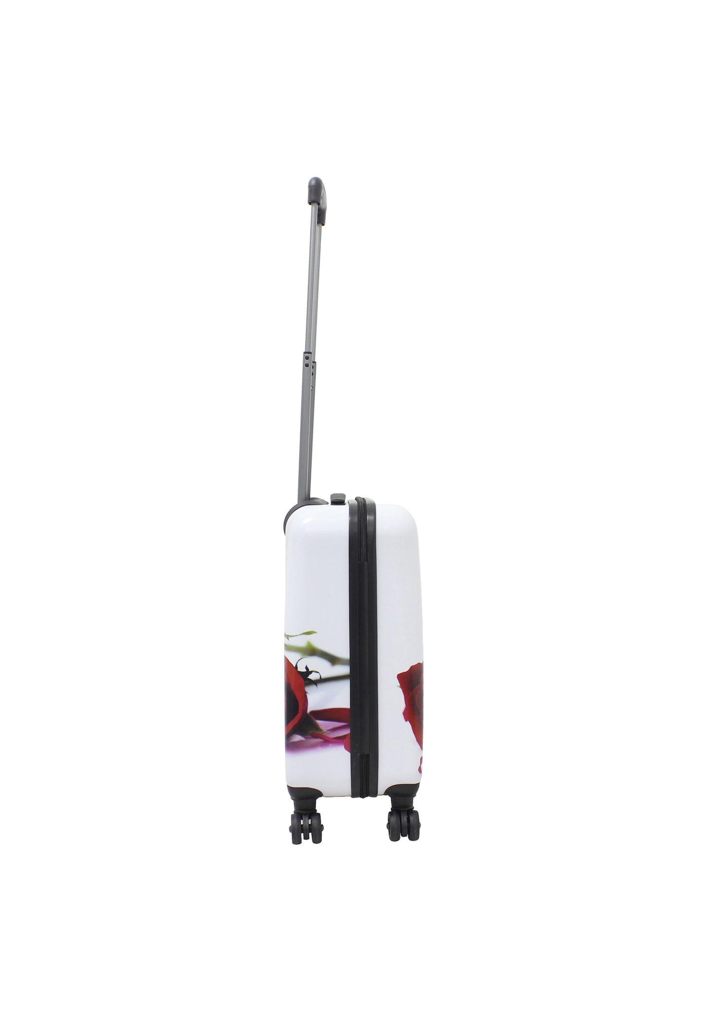 Saxoline Red Roses Handgepäck Hartschalenkoffer / Trolley / Reisekoffer (Small)