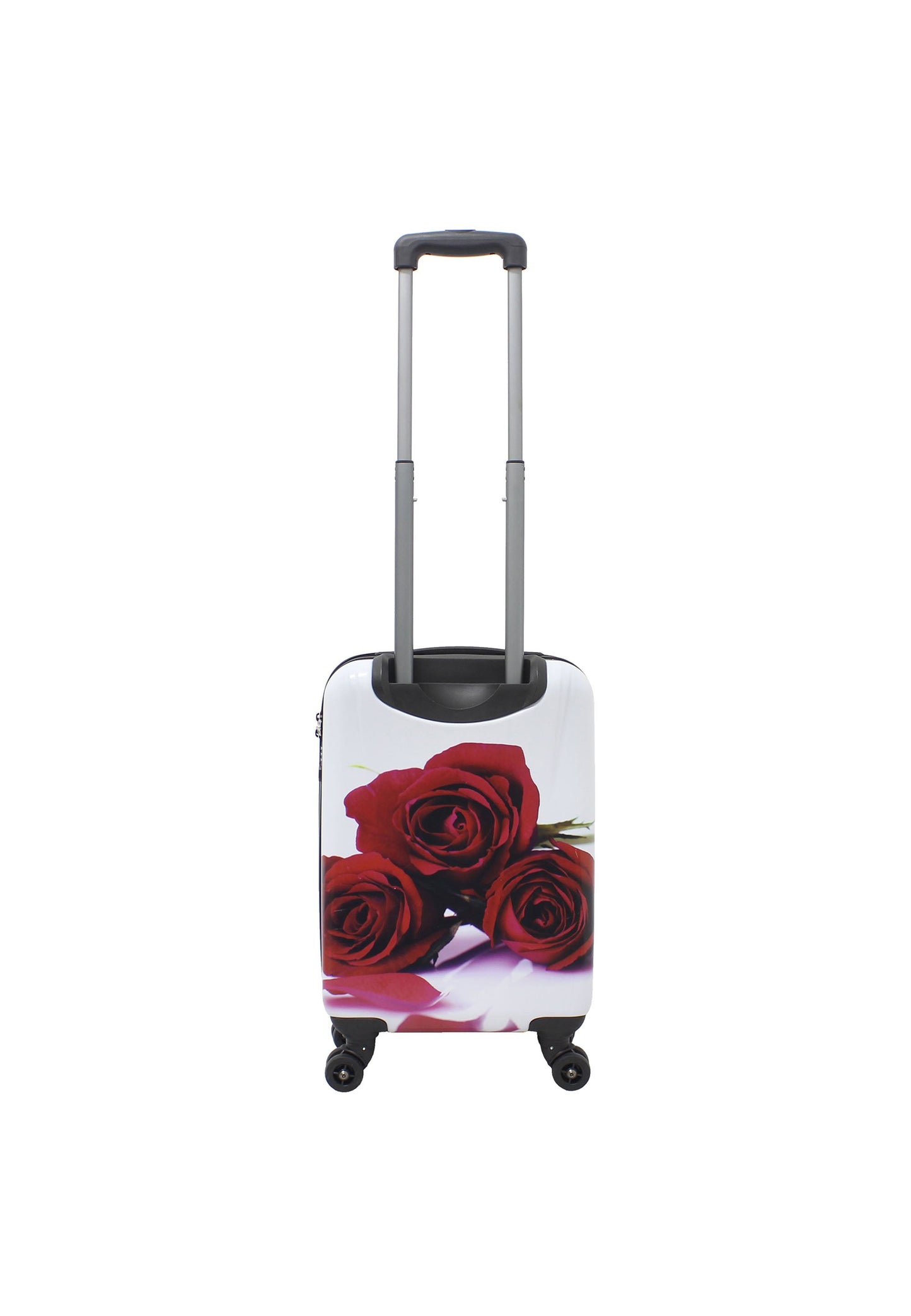 Saxoline Red Roses Handgepäck Hartschalenkoffer / Trolley / Reisekoffer (Small)