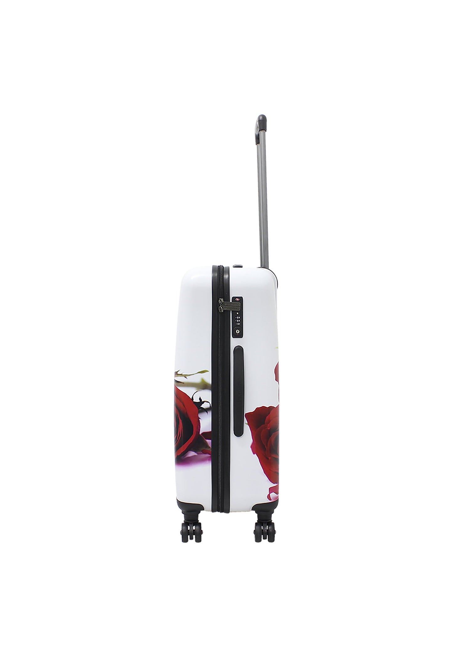 Saxoline Red Roses Hartschalenkoffer / Trolley / Reisekoffer (Medium)