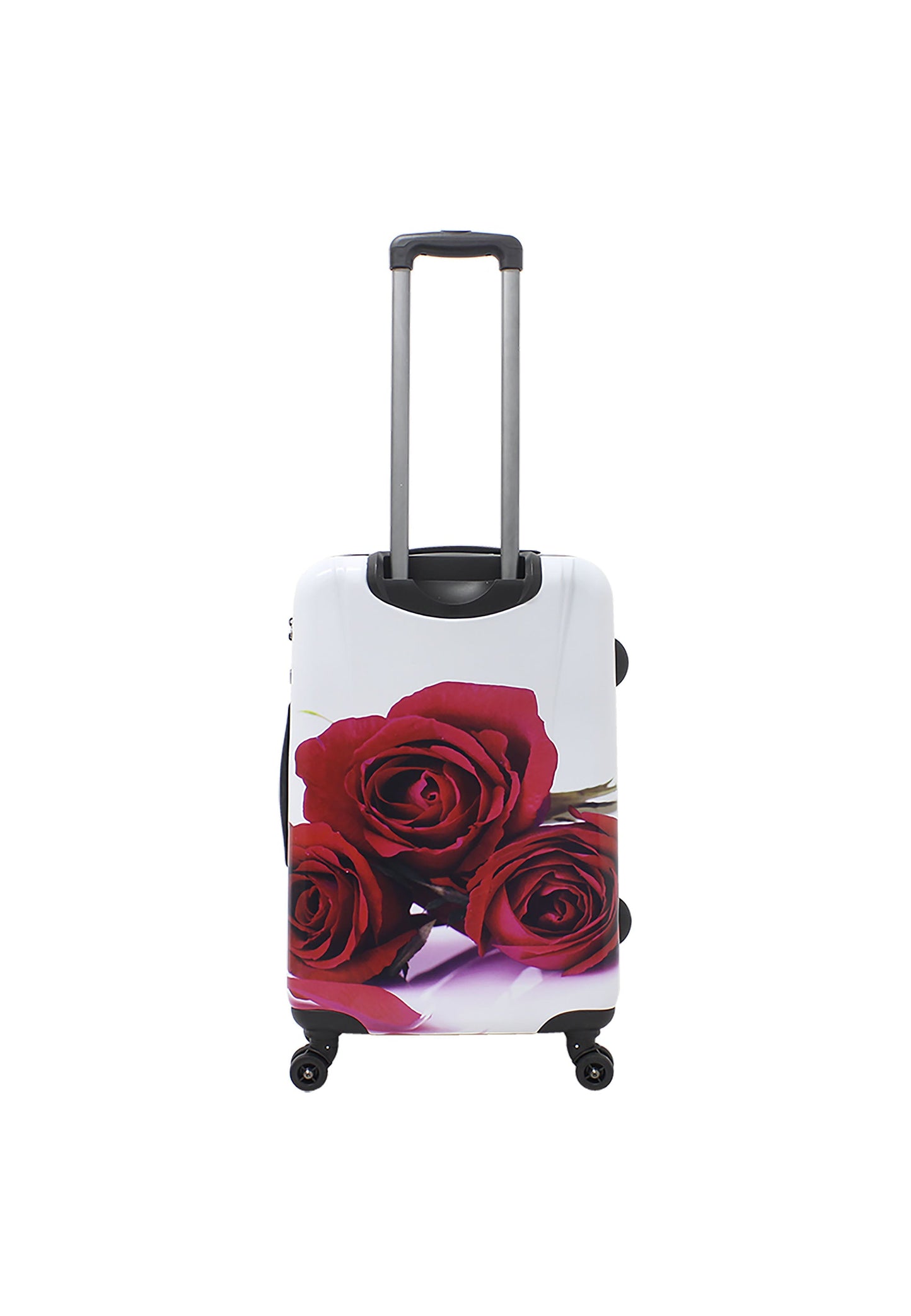 Saxoline Red Roses Hartschalenkoffer / Trolley / Reisekoffer (Medium)